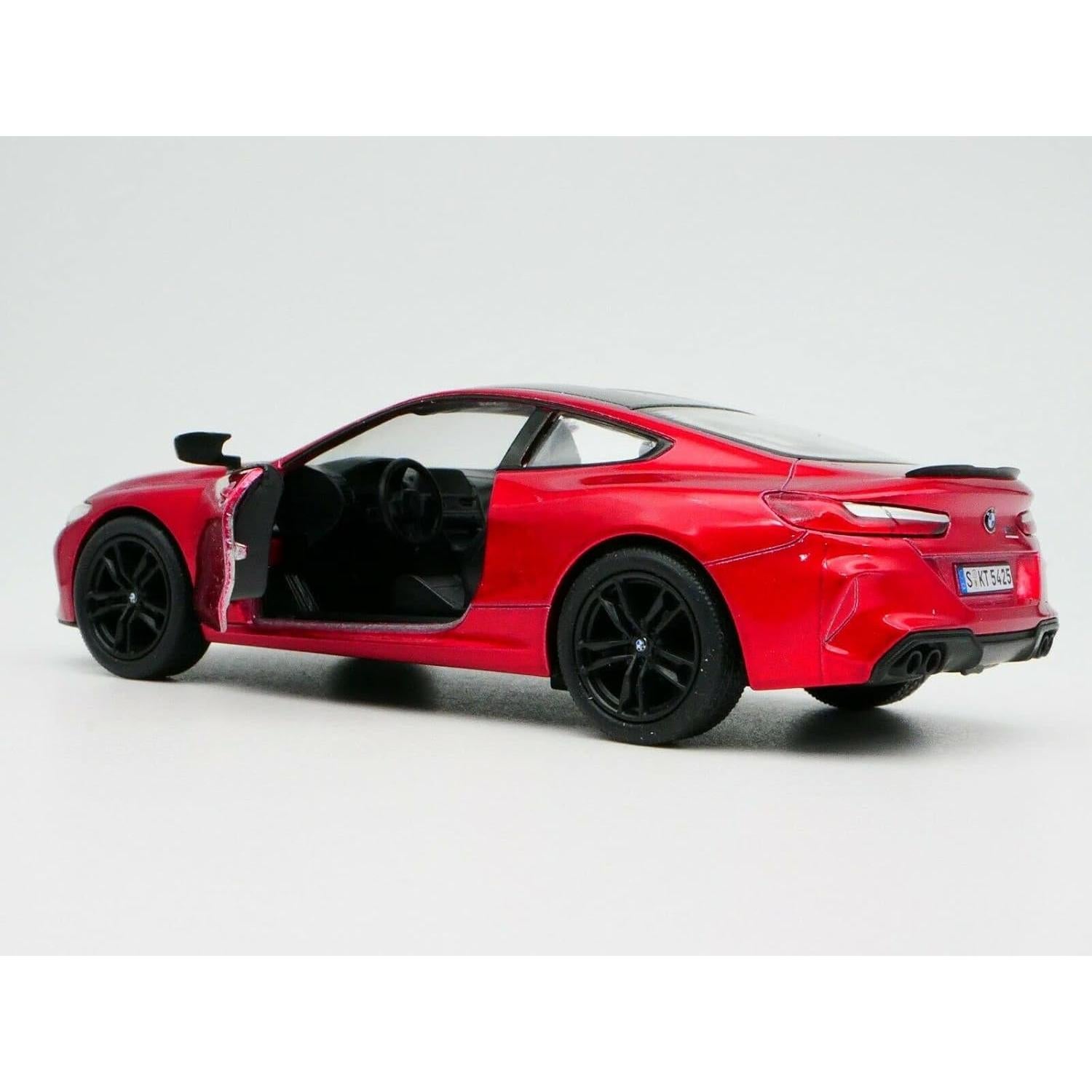 Modelo de Coche BMW M8 Competition Rojo 1:36 KiNSMART 12.7 cm
