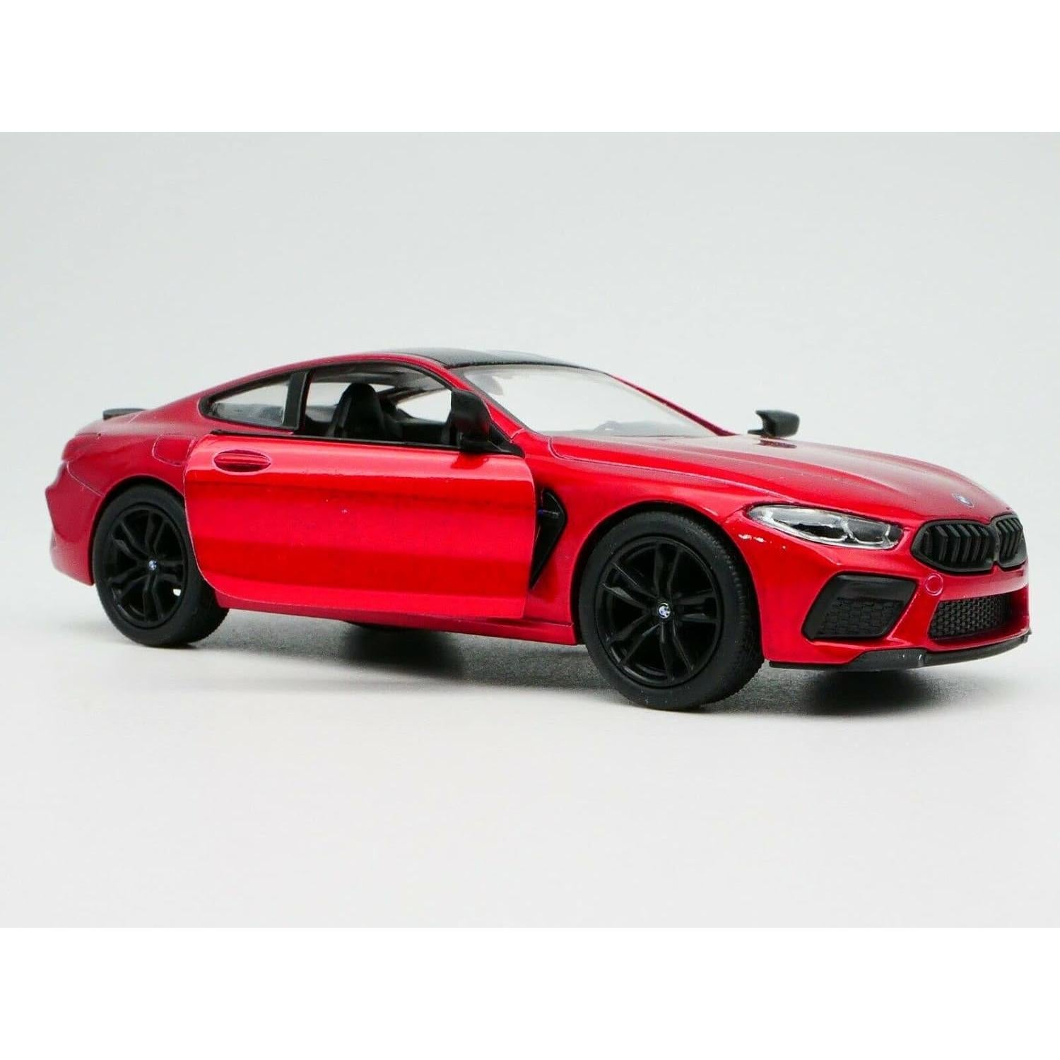 Modelo de Coche BMW M8 Competition Rojo 1:36 KiNSMART 12.7 cm