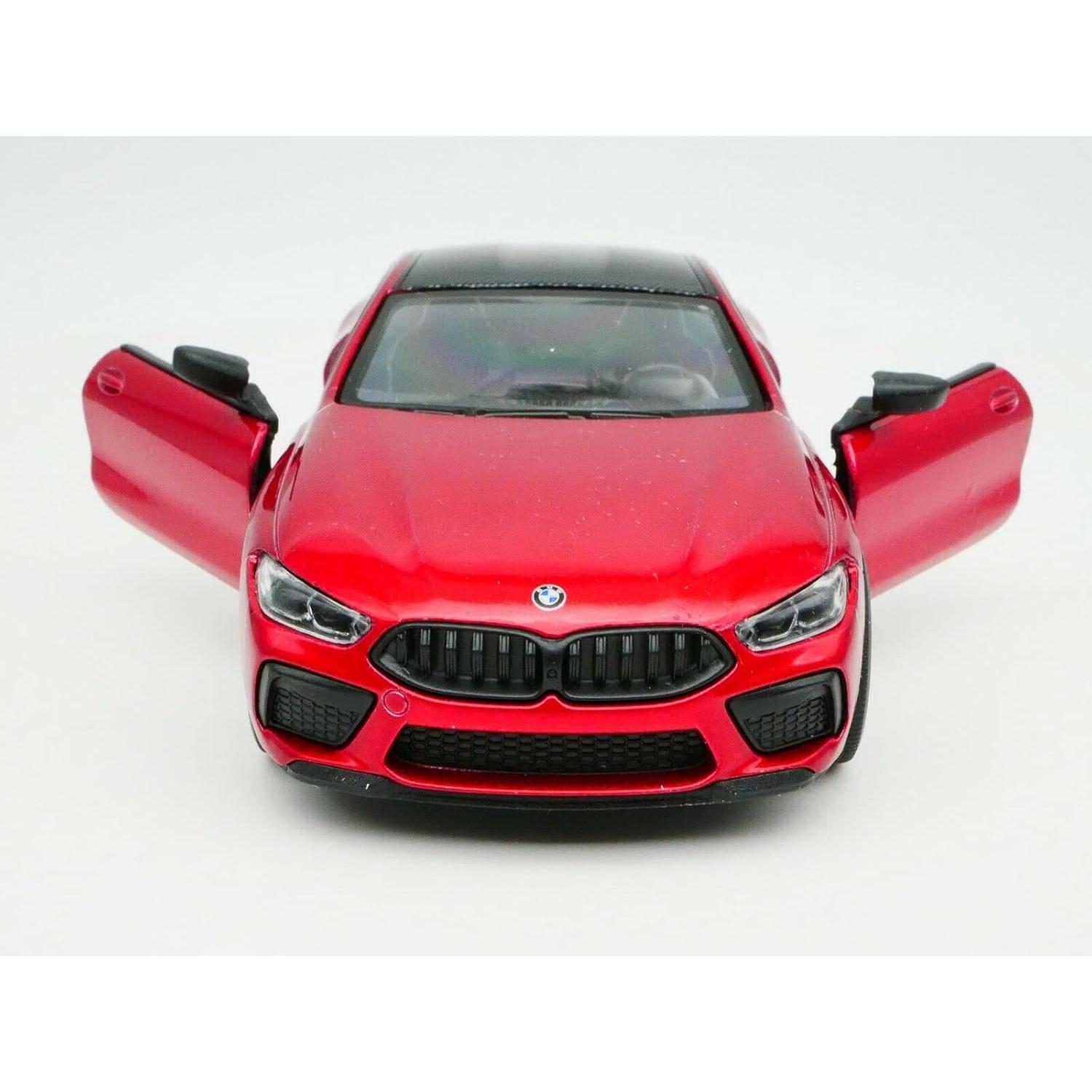 Modelo de Coche BMW M8 Competition Rojo 1:36 KiNSMART 12.7 cm