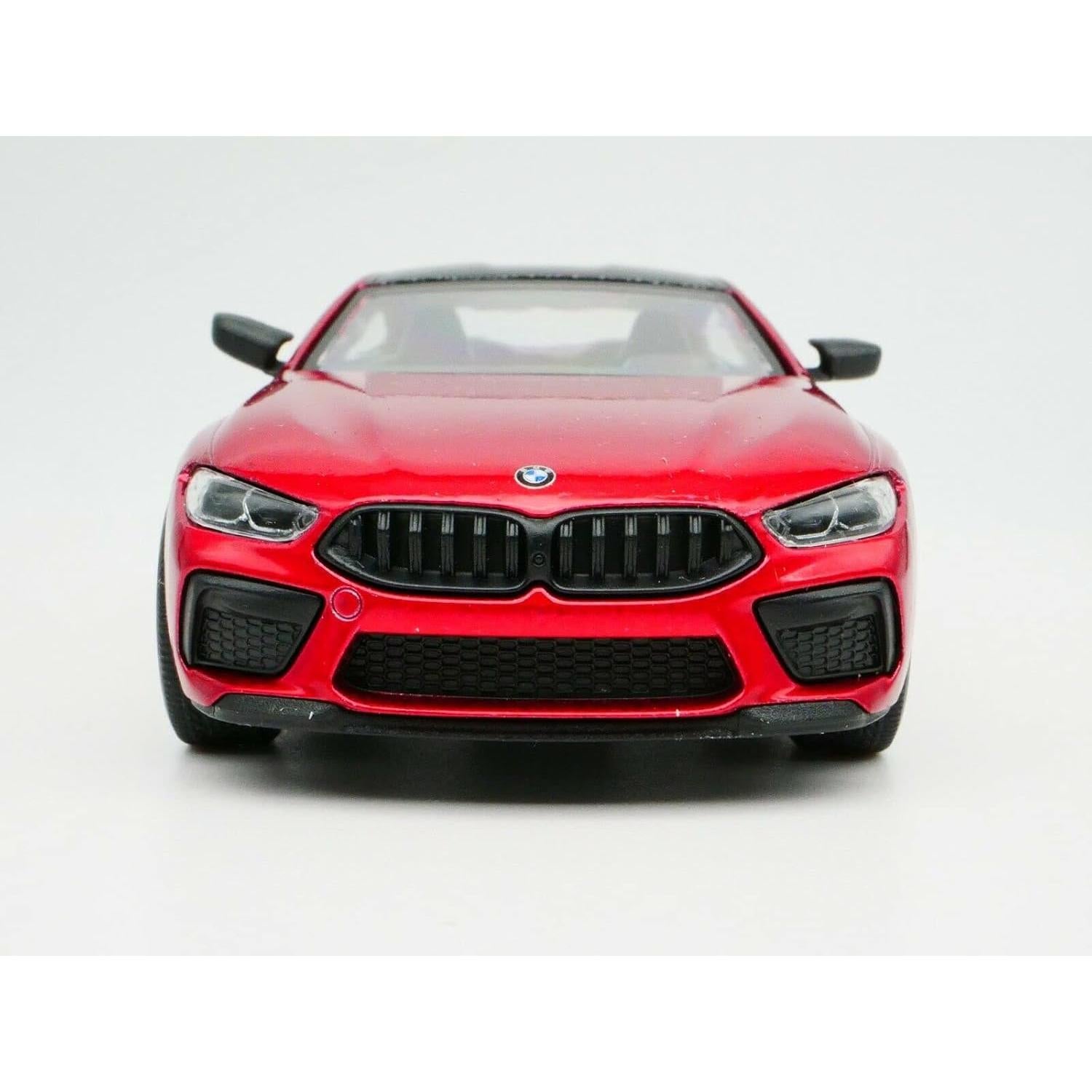 Modelo de Coche BMW M8 Competition Rojo 1:36 KiNSMART 12.7 cm