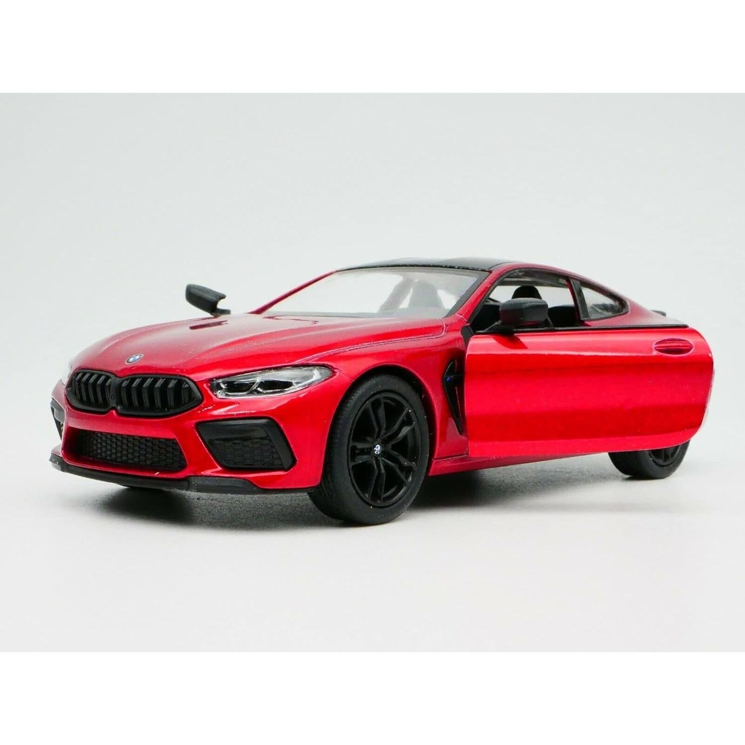 Modelo de Coche BMW M8 Competition Rojo 1:36 KiNSMART 12.7 cm