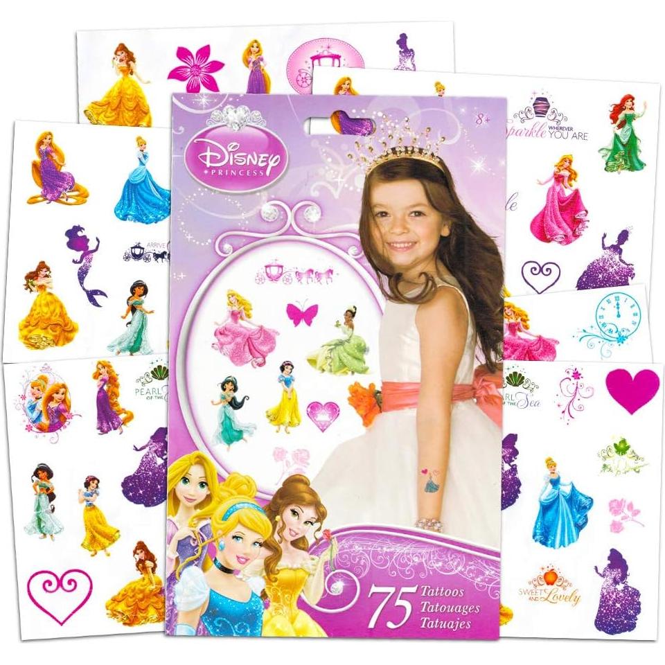 Conjunto de 12 Libros para Colorear Disney Princesas