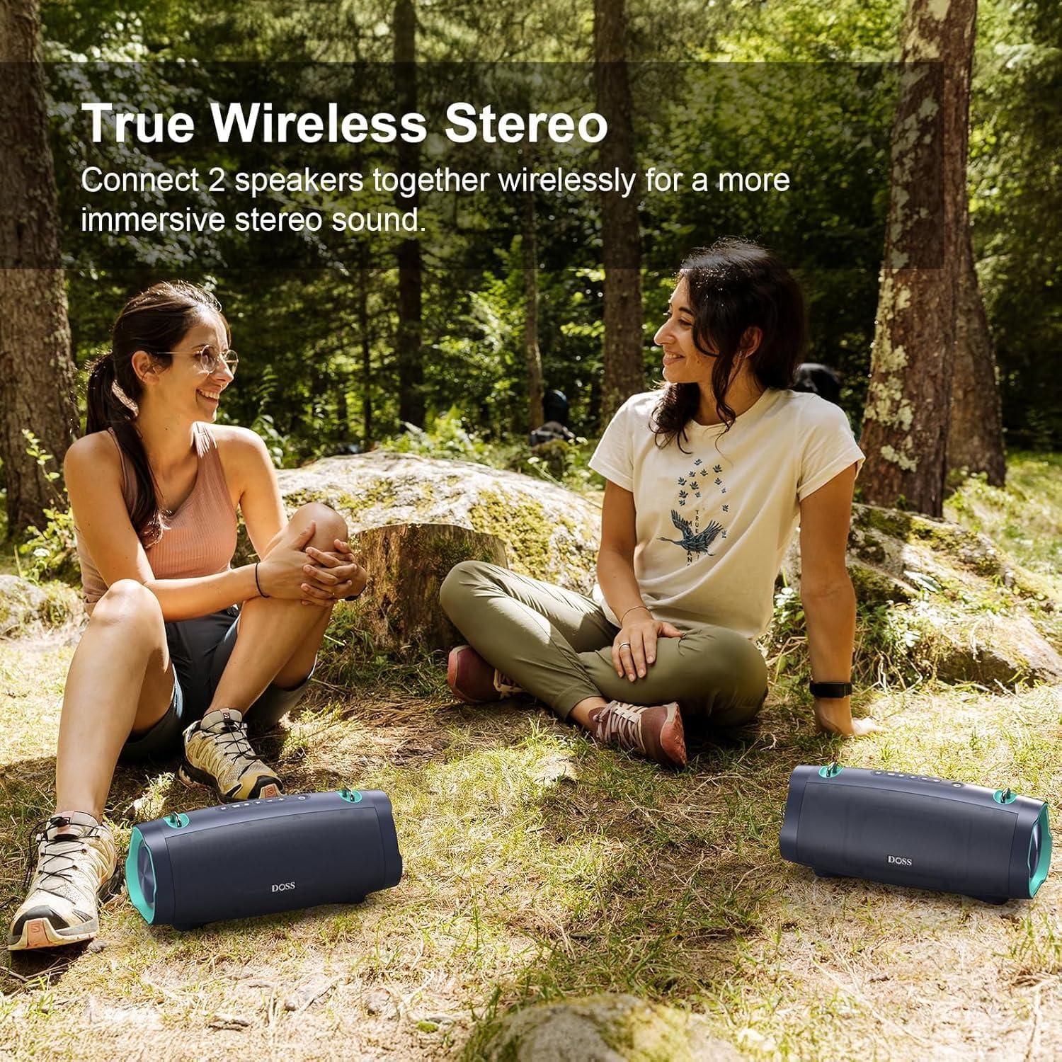 Altavoz Bluetooth DOSS Extreme Boom Pro D100 70W IPX6 Negro