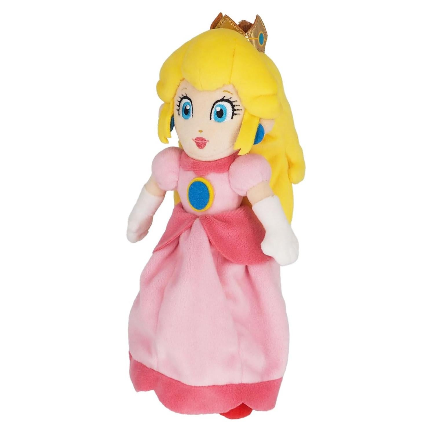Peluche Princesa Peach 25.4cm Sanei Super Mario AC05