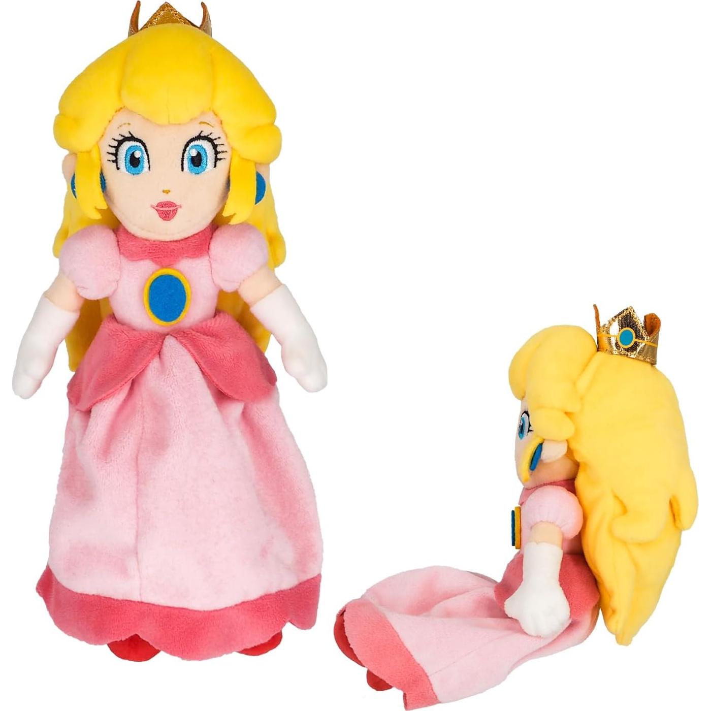 Peluche Princesa Peach 25.4cm Sanei Super Mario AC05