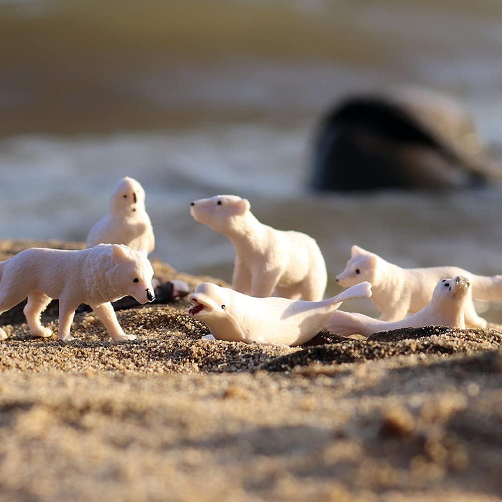 Set de 32 Figuras de Animales Marinos RCOMG - Juguetes Educativos