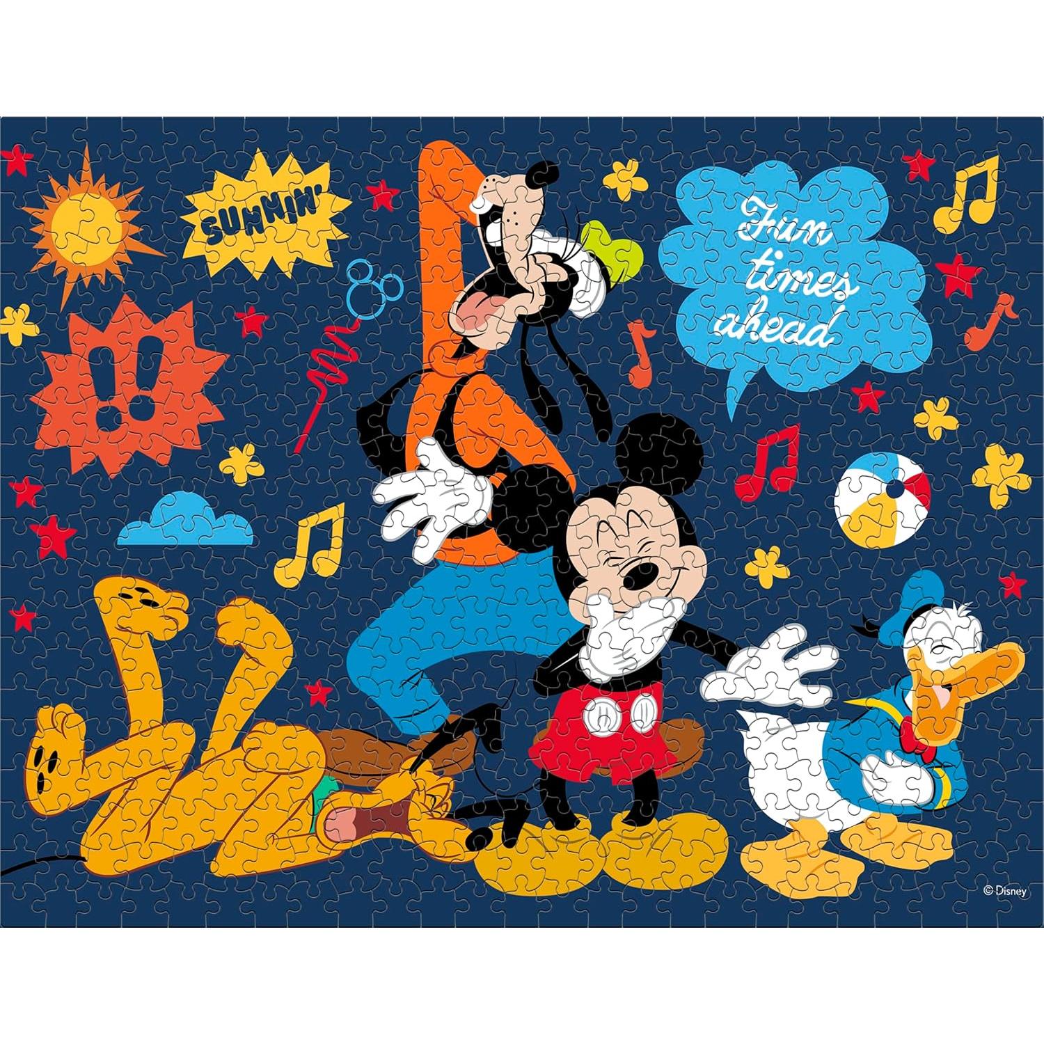 Rompecabezas 4 en 1 Buffalo Games Disney - 48, 72, 100 Piezas