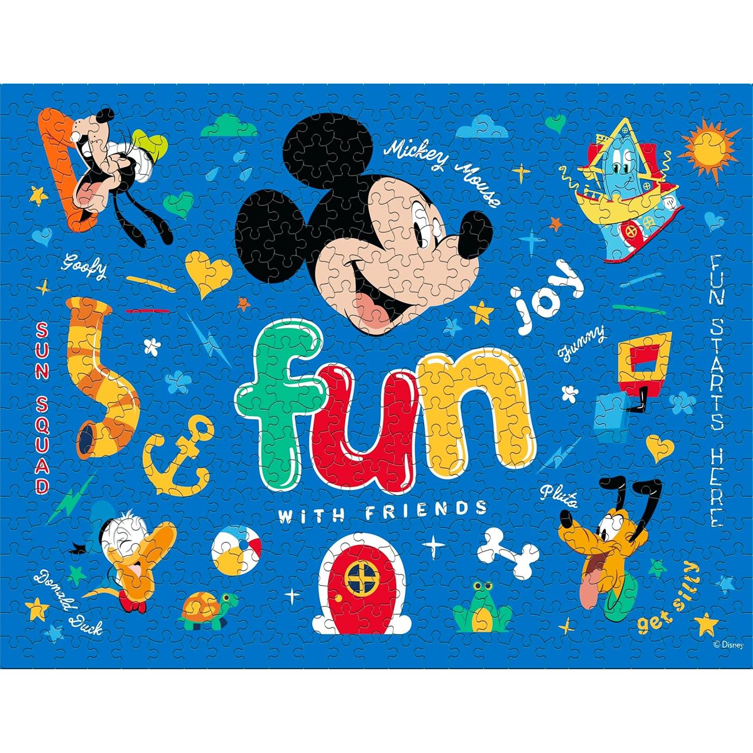 Rompecabezas 4 en 1 Buffalo Games Disney - 48, 72, 100 Piezas