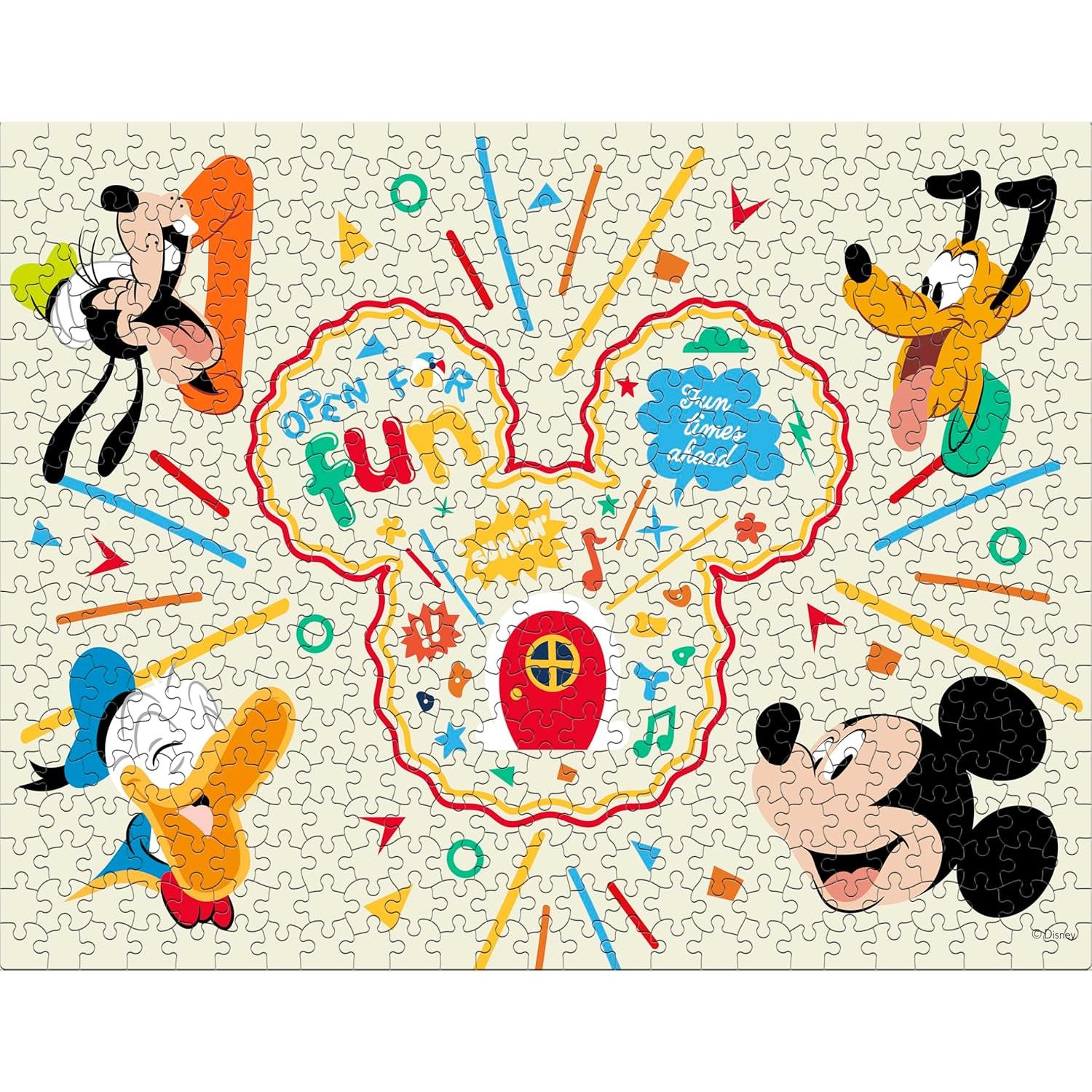 Rompecabezas 4 en 1 Buffalo Games Disney - 48, 72, 100 Piezas