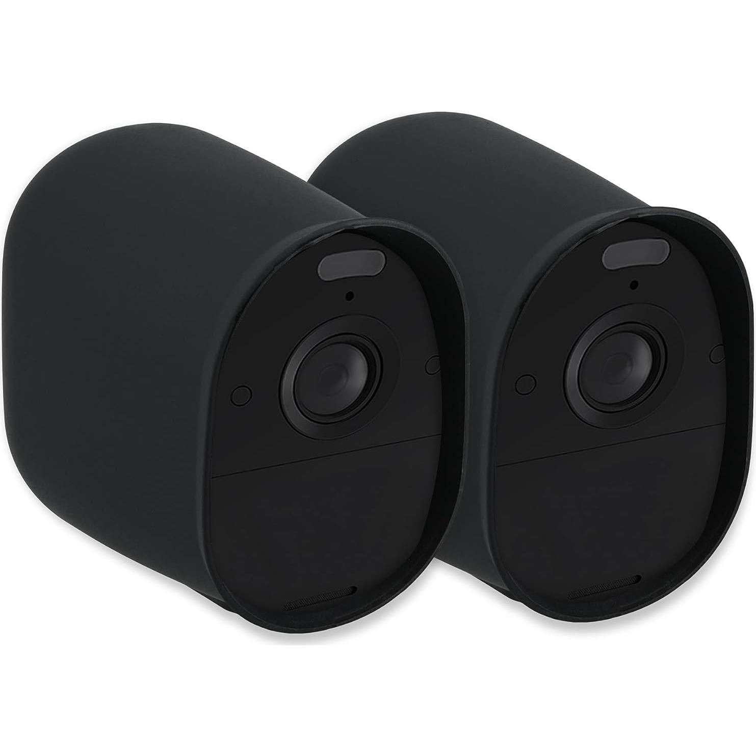 Funda de Silicona para Cámara Arlo Essential Spotlight - 2 Piezas - Negro