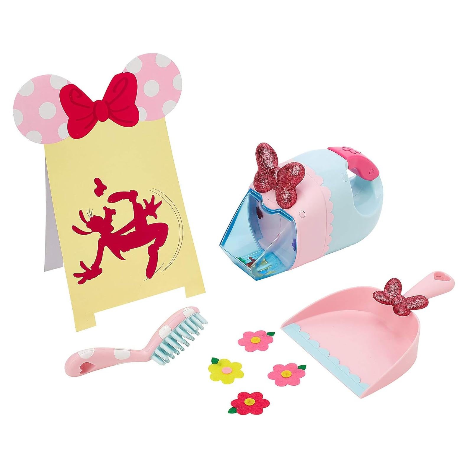 Juego de Limpieza Disney Minnie Mouse con Aspiradora Juguete