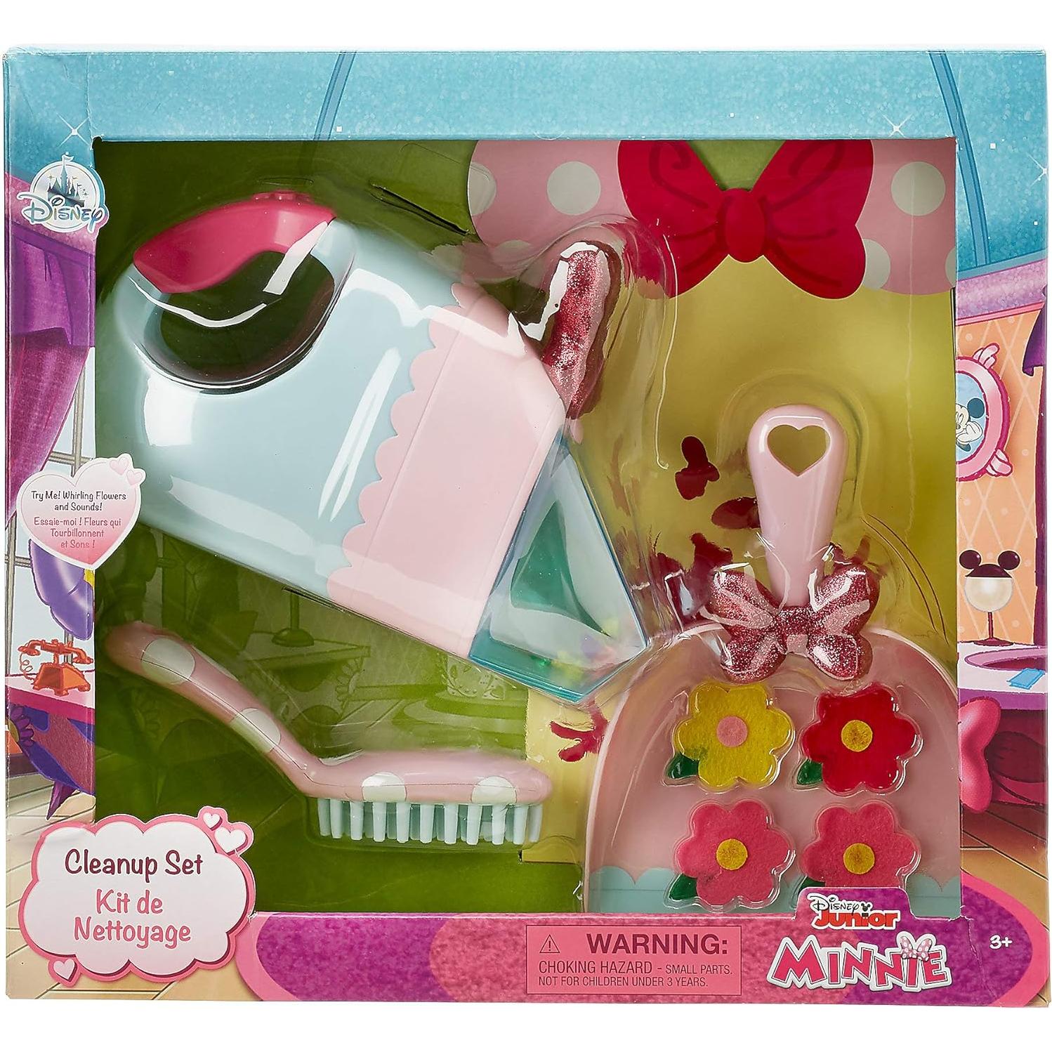 Juego de Limpieza Disney Minnie Mouse con Aspiradora Juguete