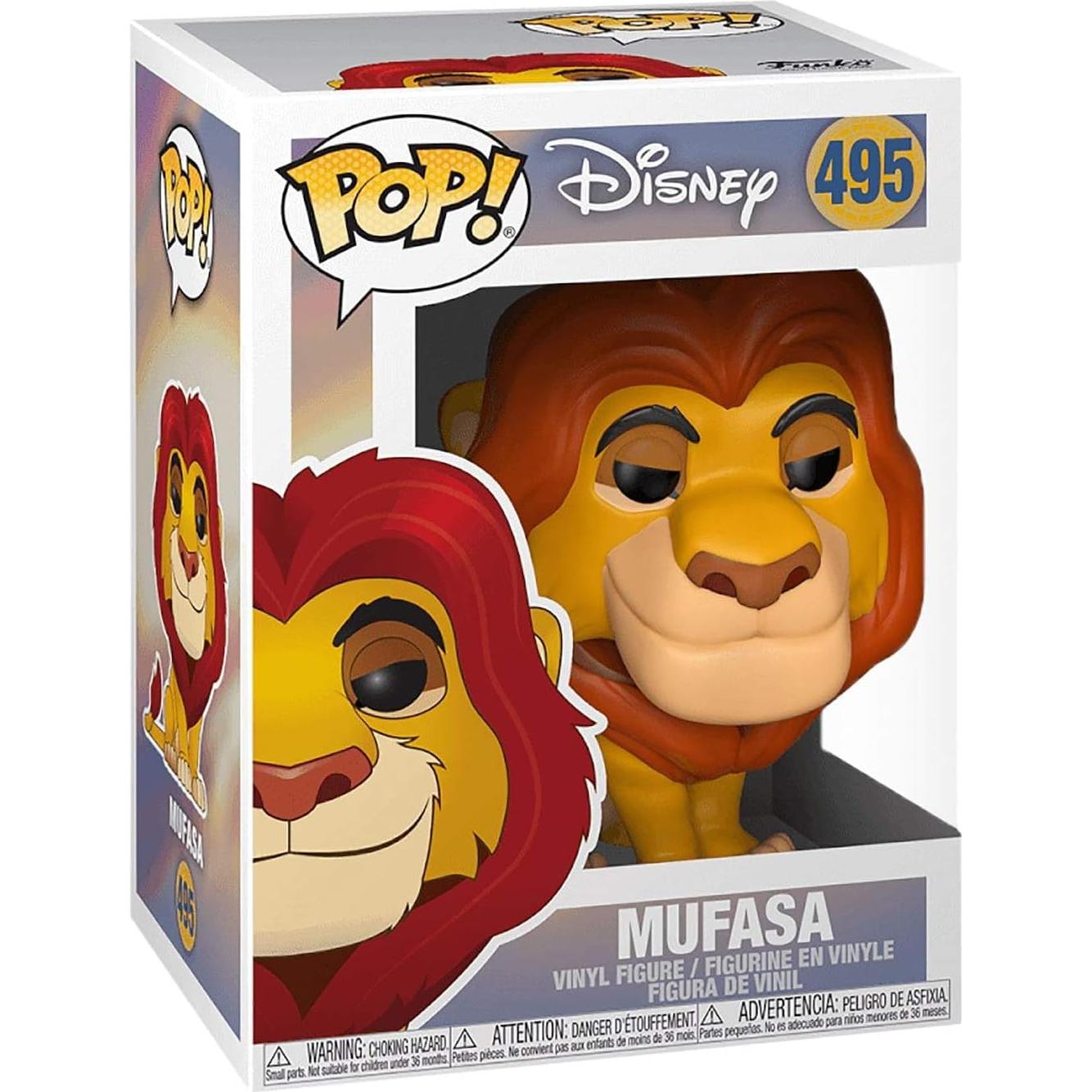 Figura de Vinilo Funko Pop Mufasa El Rey León 9.53 cm