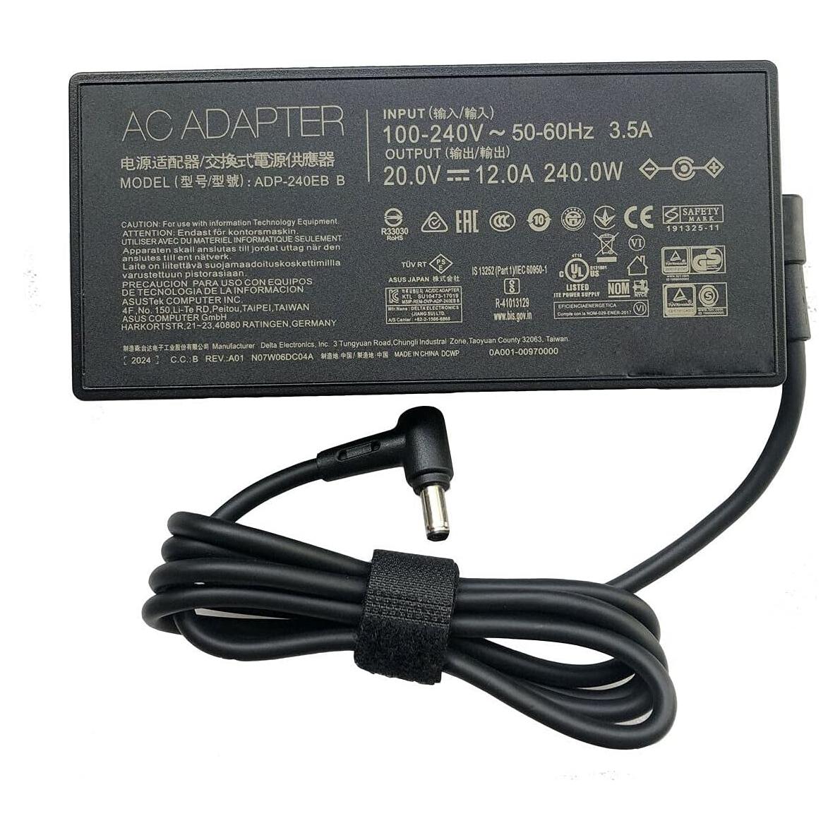 Adaptador de corriente FHSJD 20V 12A 240W para Asus ROG Strix G15