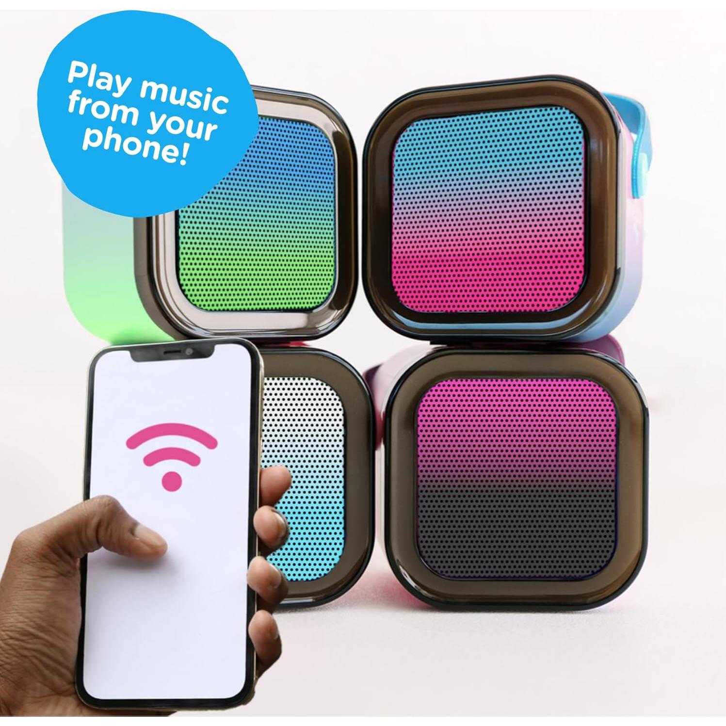 Mini Máquina de Karaoke Move2Play para Niños - Bluetooth, 20 Canciones