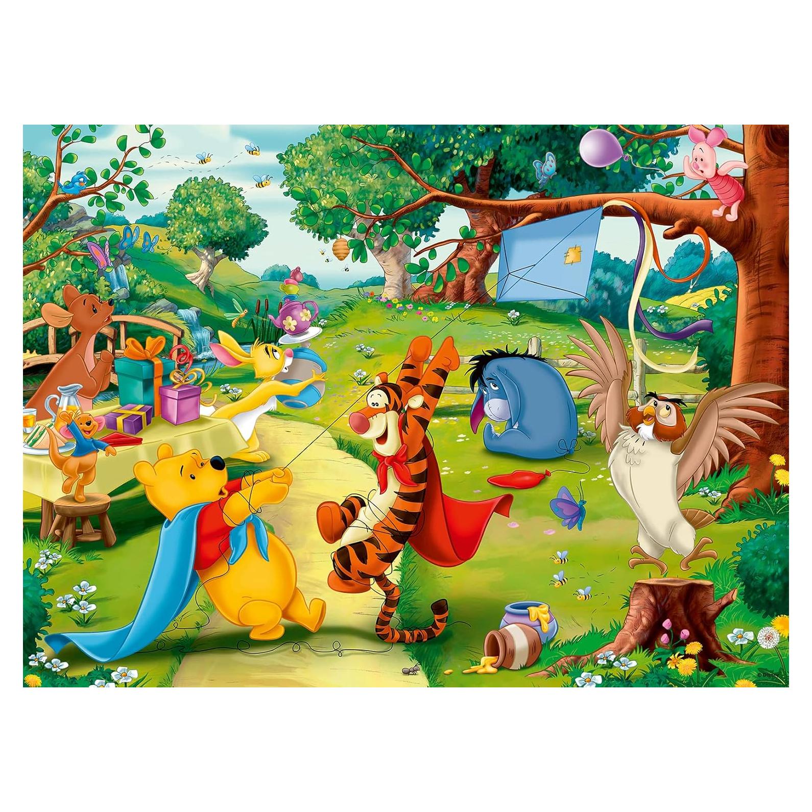 Rompecabezas Ravensburger Disney Pooh 100 Piezas XXL 48x36cm