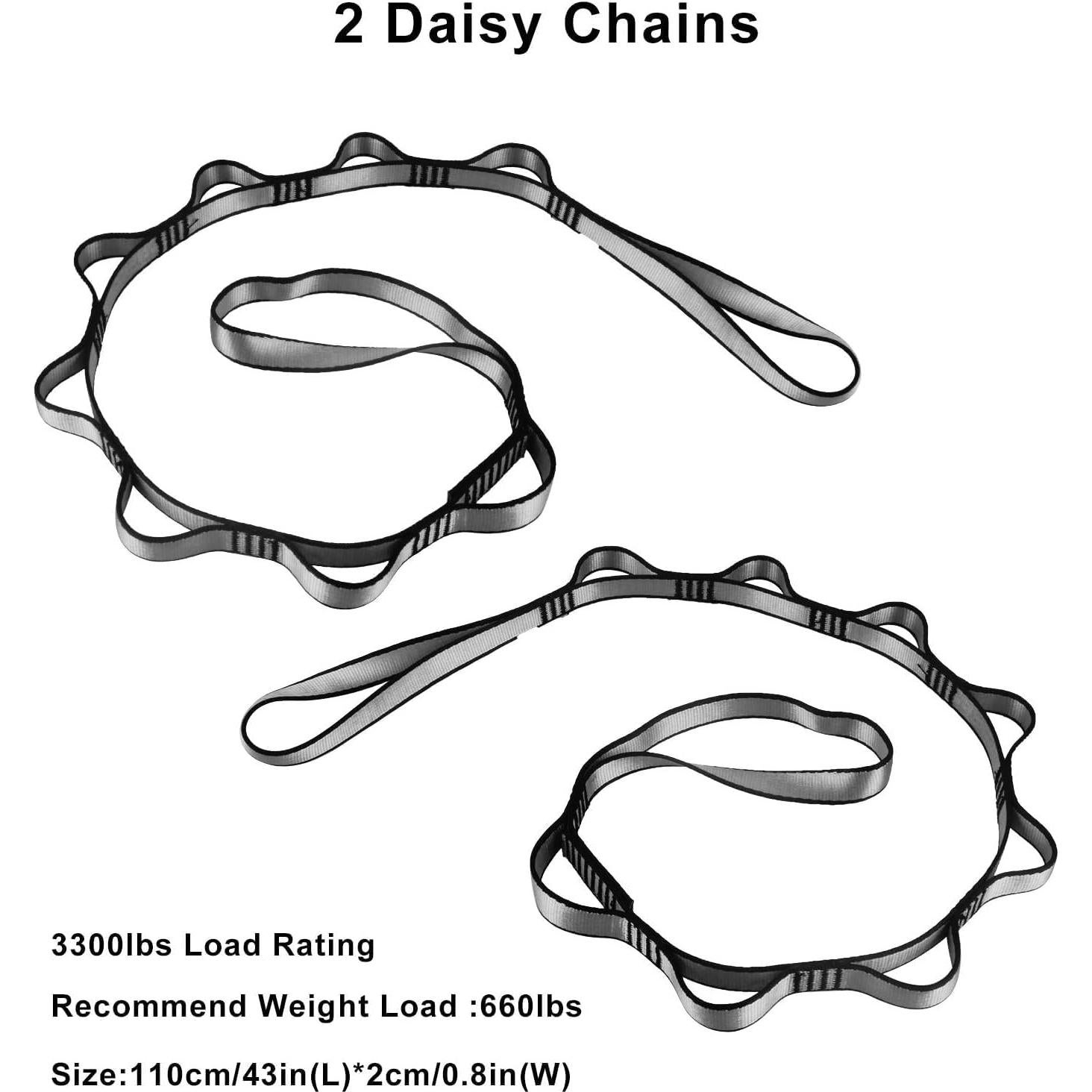 Hamaca de Yoga Aéreo F.Life 5m Multicolor con Mosquetón