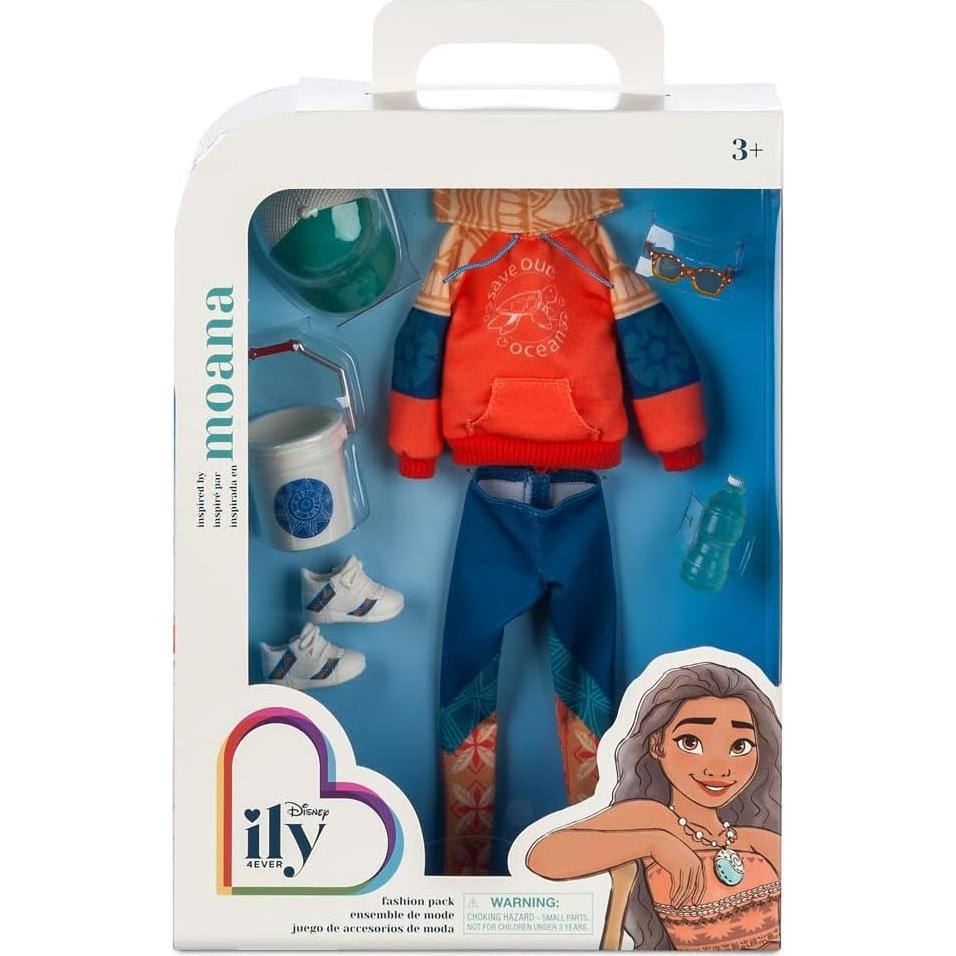Paquete de Moda Disney ILY 4EVER Moana para Niñas
