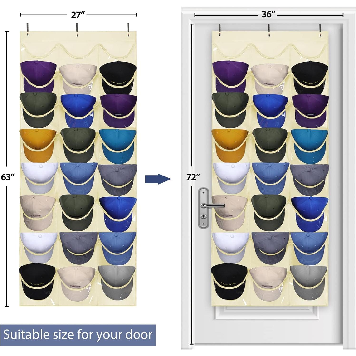 Perchero de Sombreros Dofilachy con 24 Bolsillos Profundos