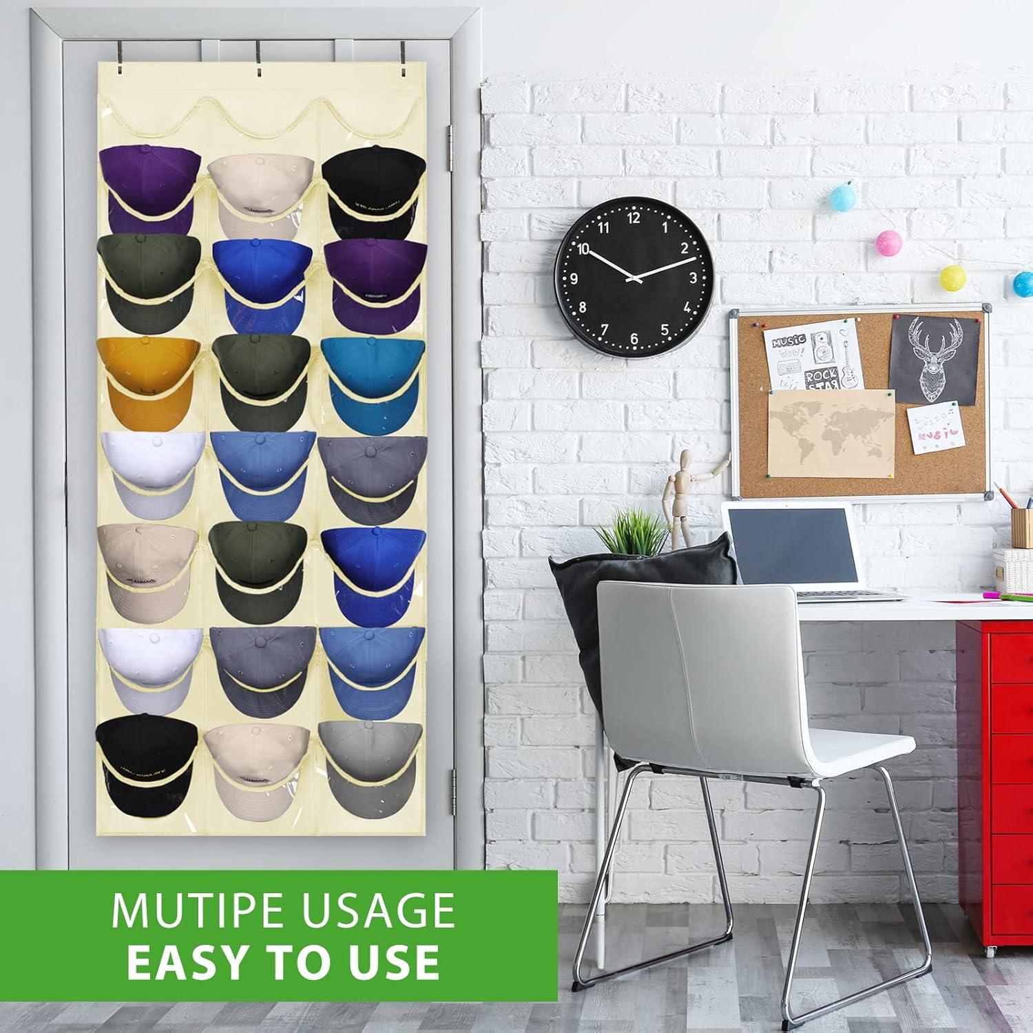 Perchero de Sombreros Dofilachy con 24 Bolsillos Profundos