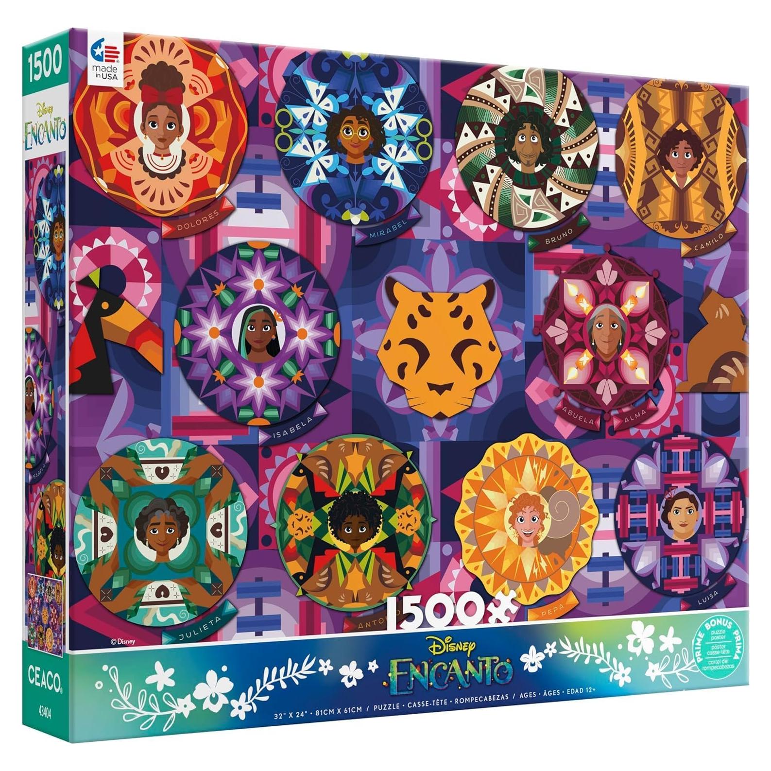 Rompecabezas Ceaco Disney Encanto 1500 Piezas 67.6x48.3cm