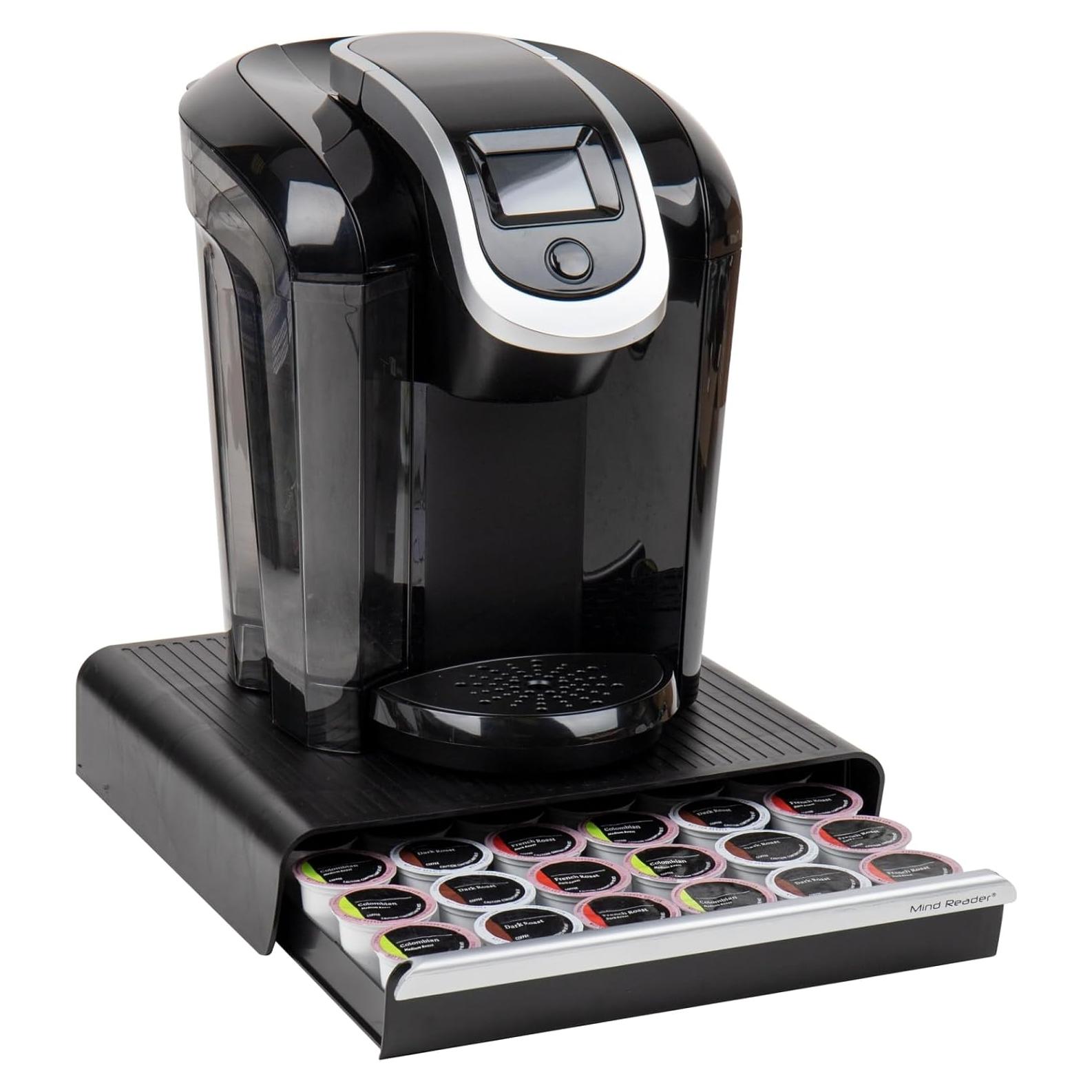 Organizador de Cápsulas de Café Mind Reader 36 Cáp. Negro