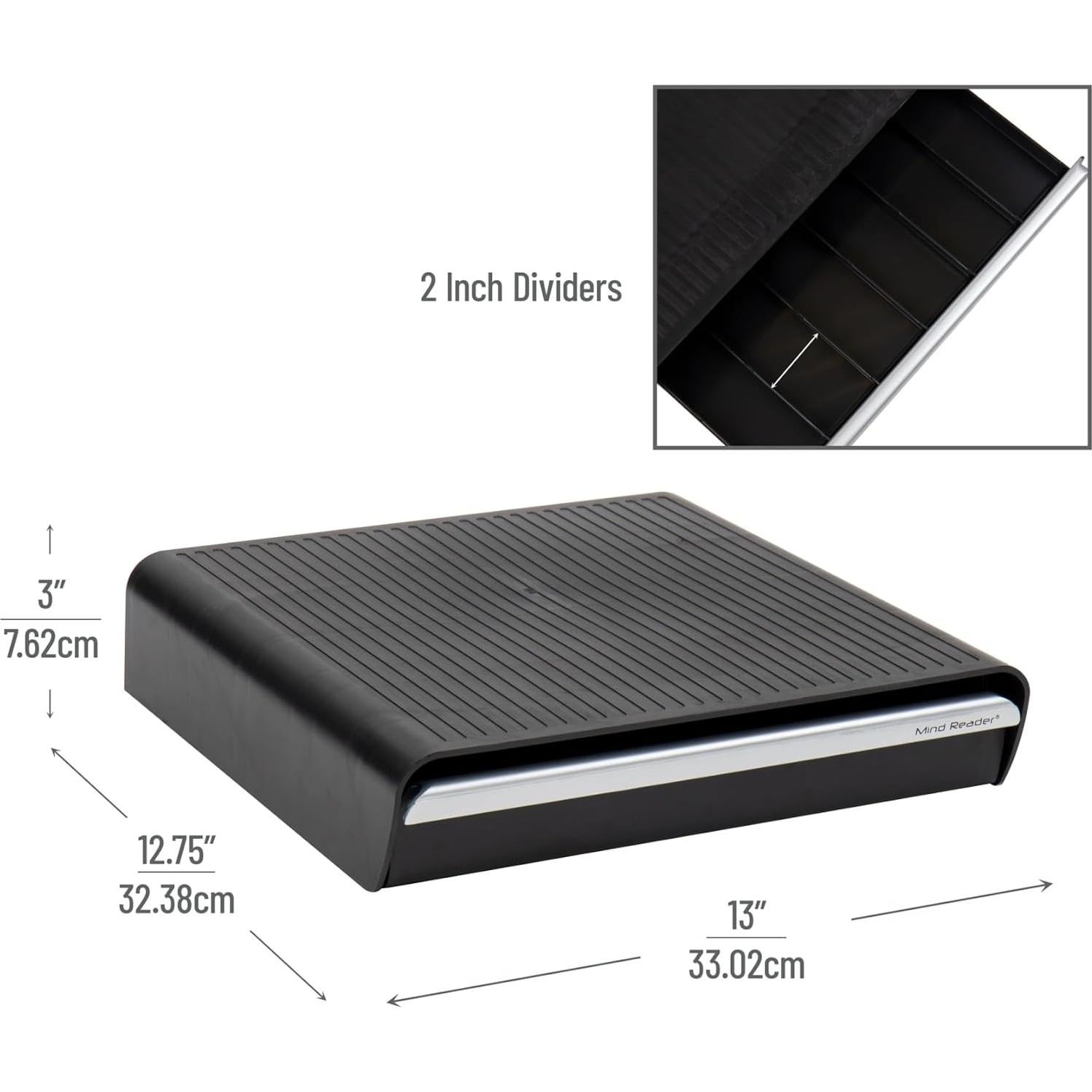 Organizador de Cápsulas de Café Mind Reader 36 Cáp. Negro