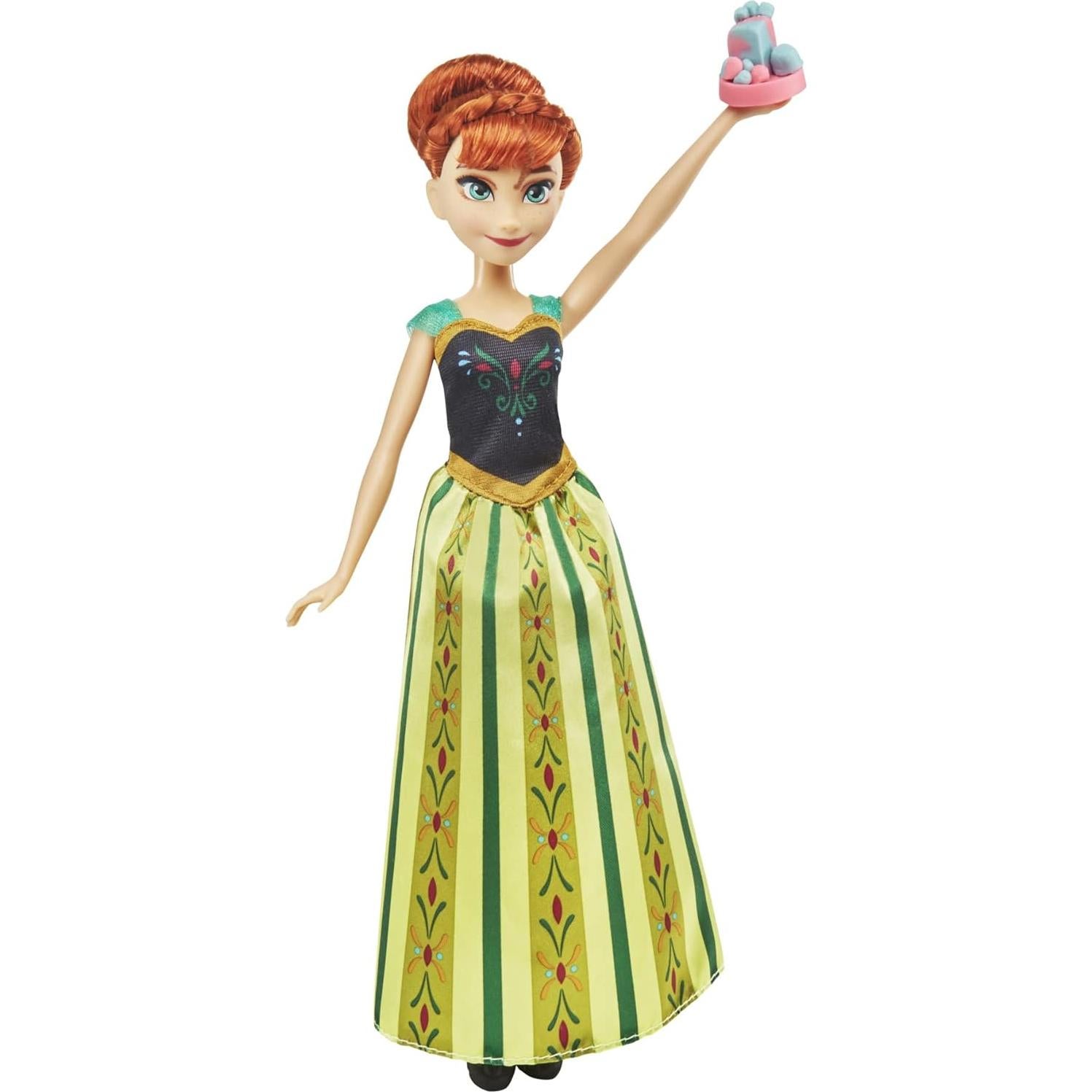 Decorador de Postres Play-Doh Anna Frozen con Muñeca Moda