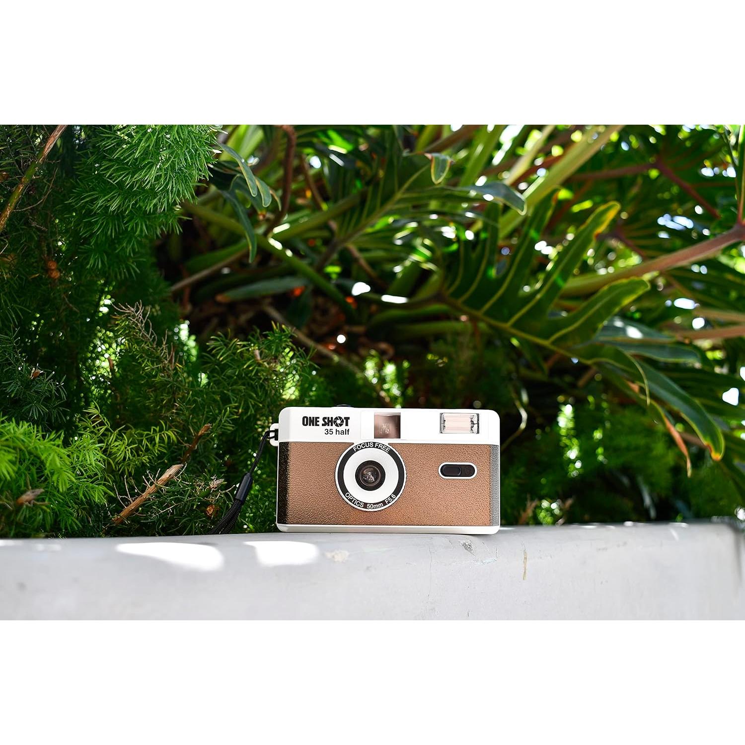 Cámara de película 1 Shot VF208H Marrón 35mm Reutilizable