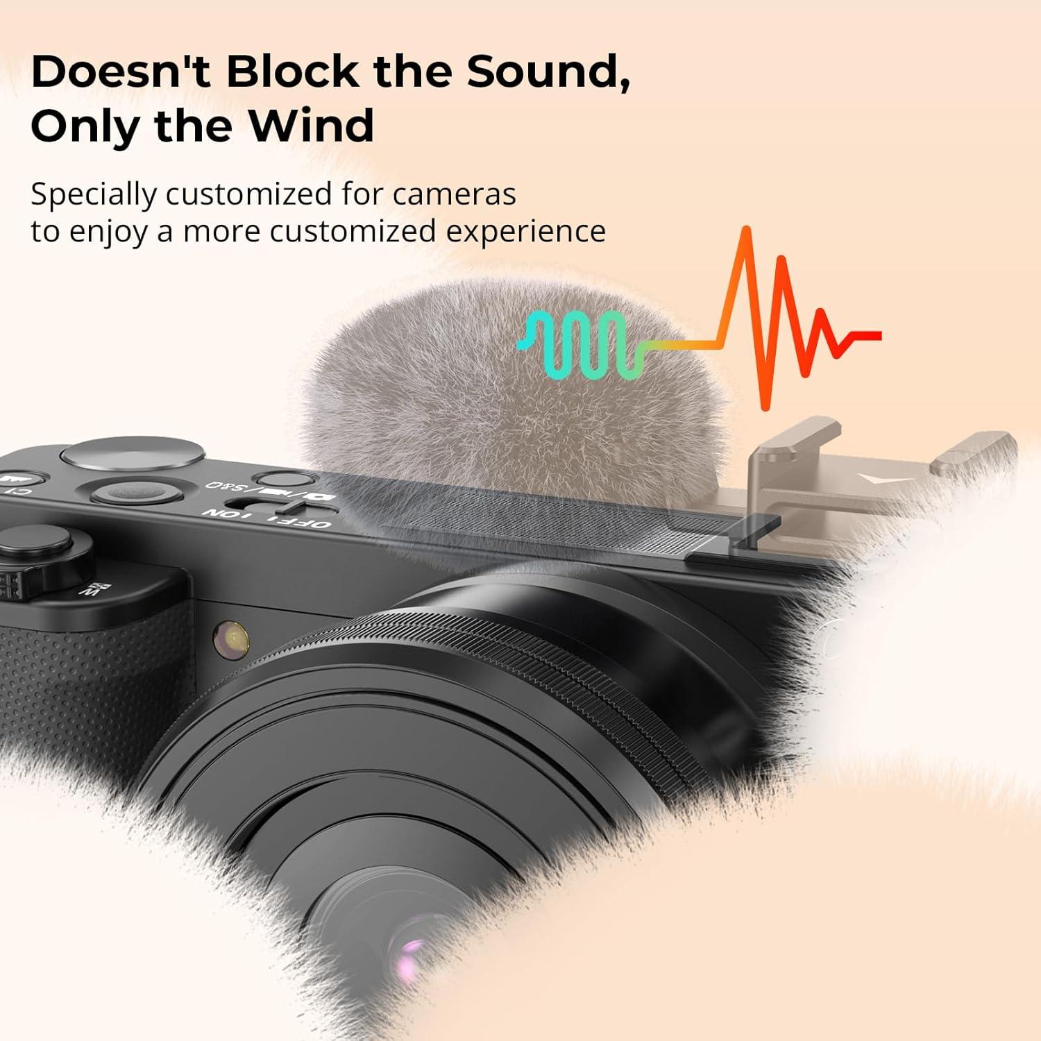 Adaptador de zapata fría SmallRig 3526 con parabrisas para Sony