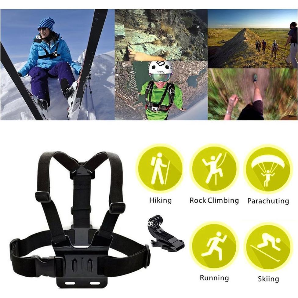 Kit de Accesorios para Cámara de Acción TEKCAM 6 en 1