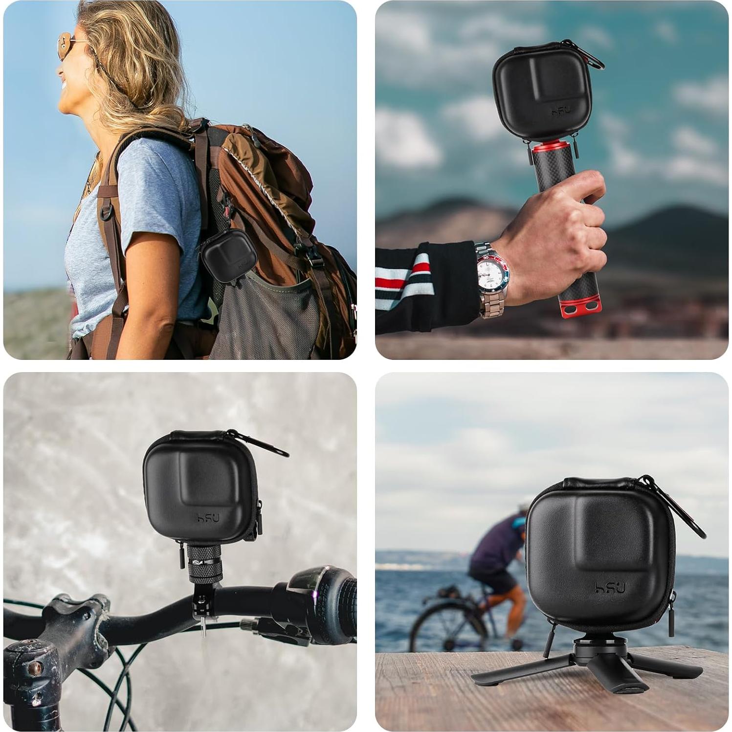 Funda Protectora HSU Mini para GoPro Hero 13/12/11/10/9/8/7/6/5