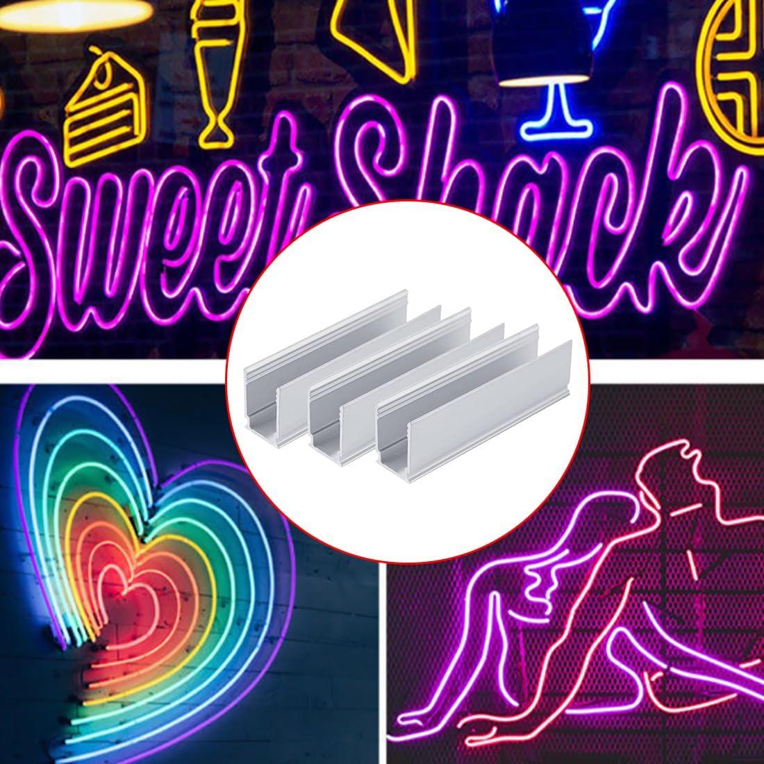 20 Clips de Luz de Cuerda LED Aluminio 8x16mm Adlkirg