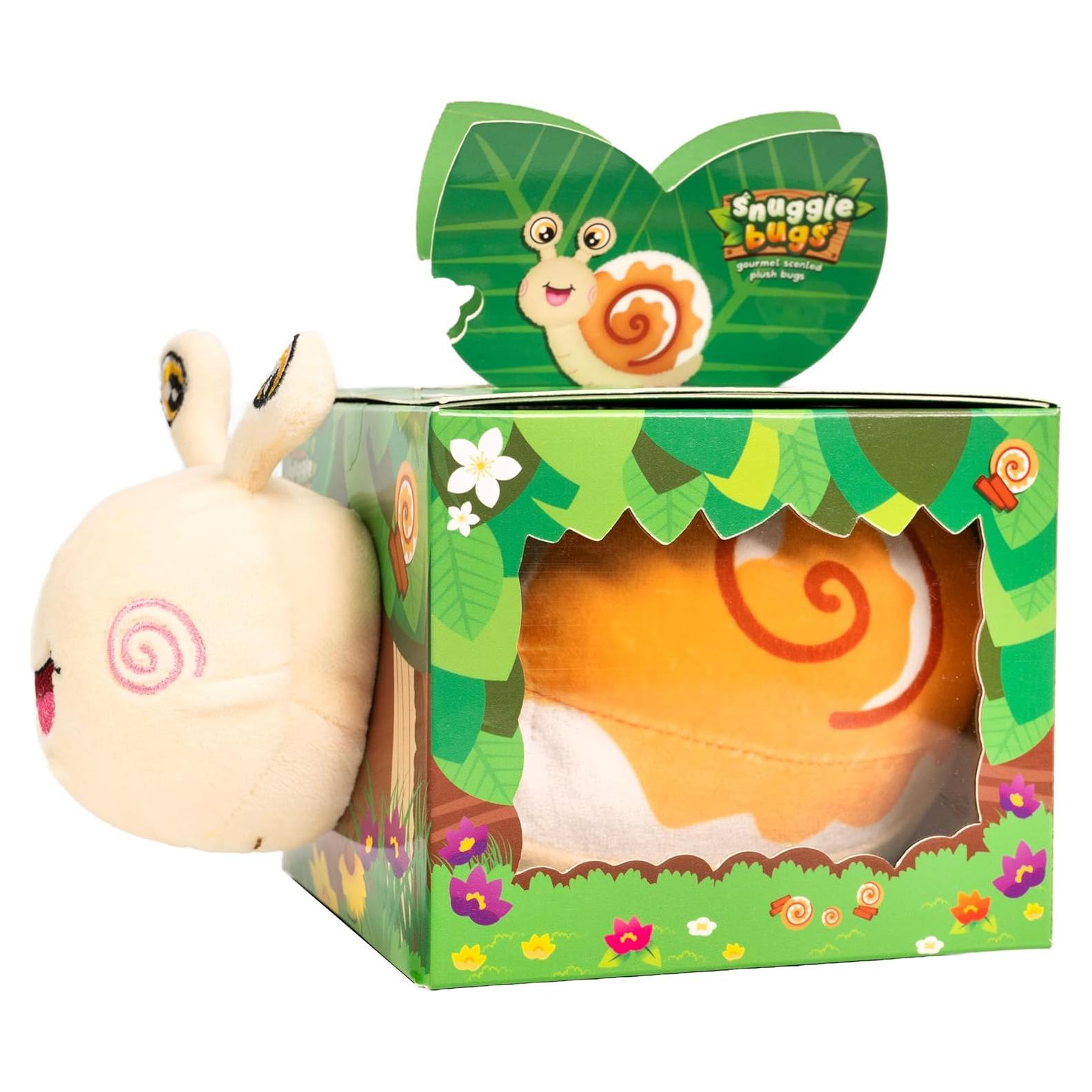 Juguete de Peluche Aromático Scentco Snuggle Bugs Caracol