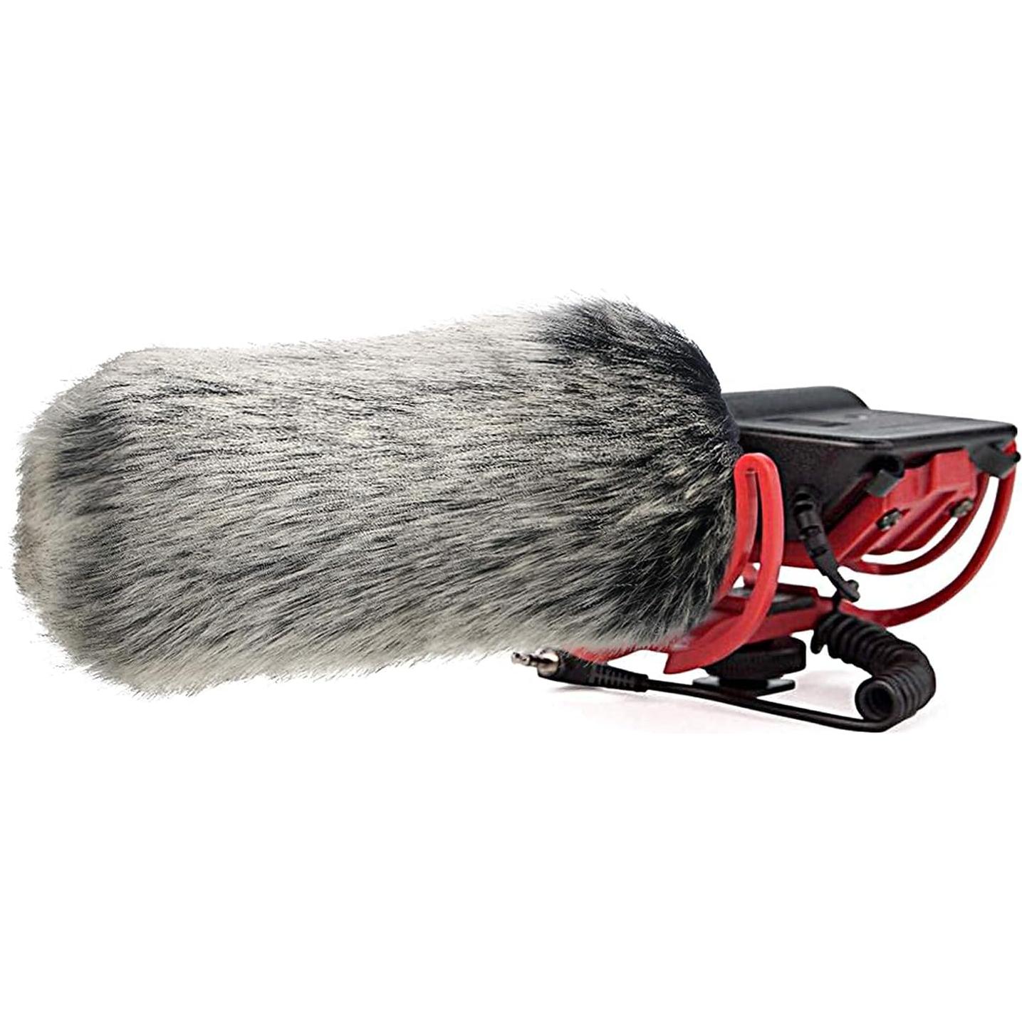 Paraviento de Piel de Gato Muerto SUNMON para Micrófono Rode VideoMic