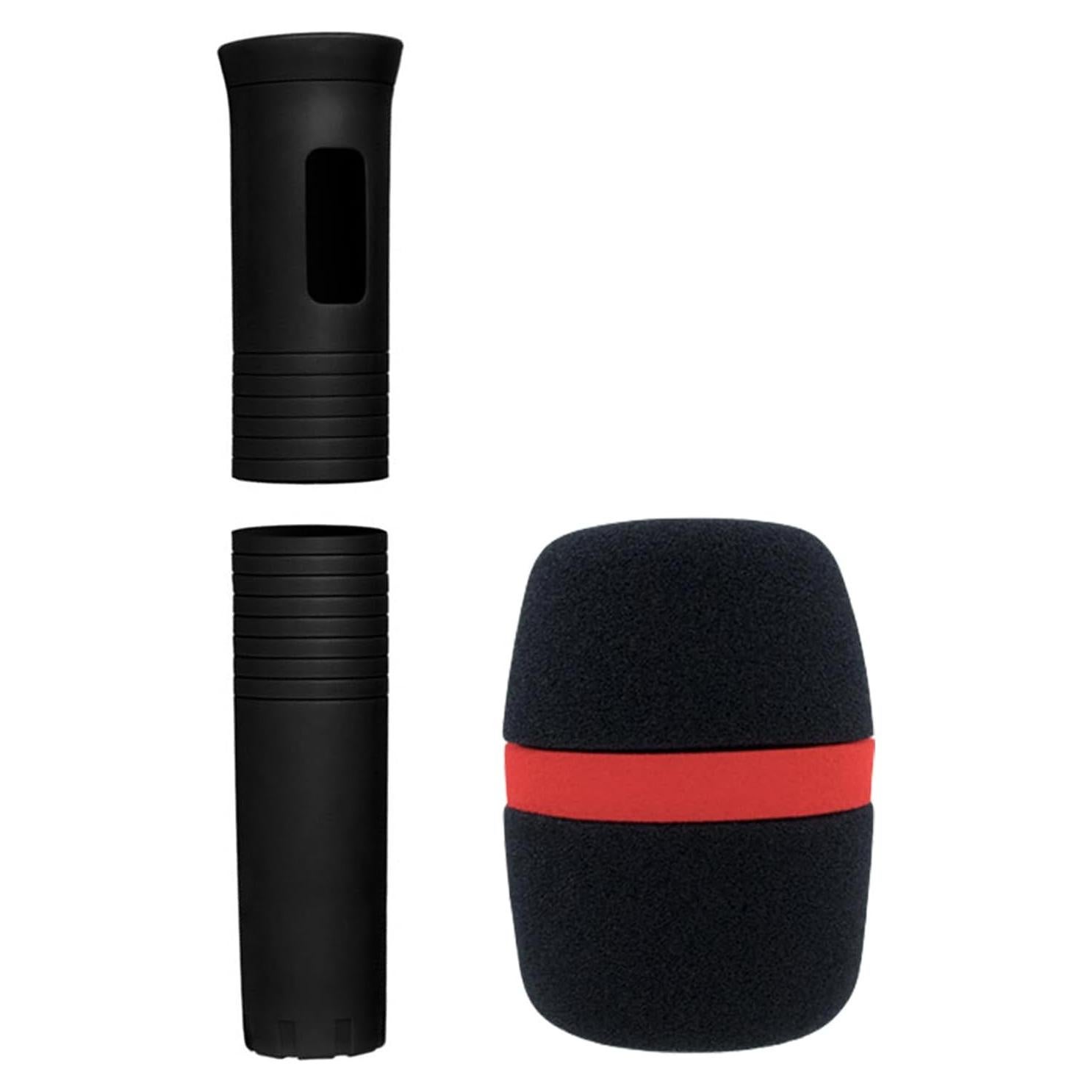 Juego de Fundas para Micrófonos Inalámbricos XUZHID - ABS y Esponjas