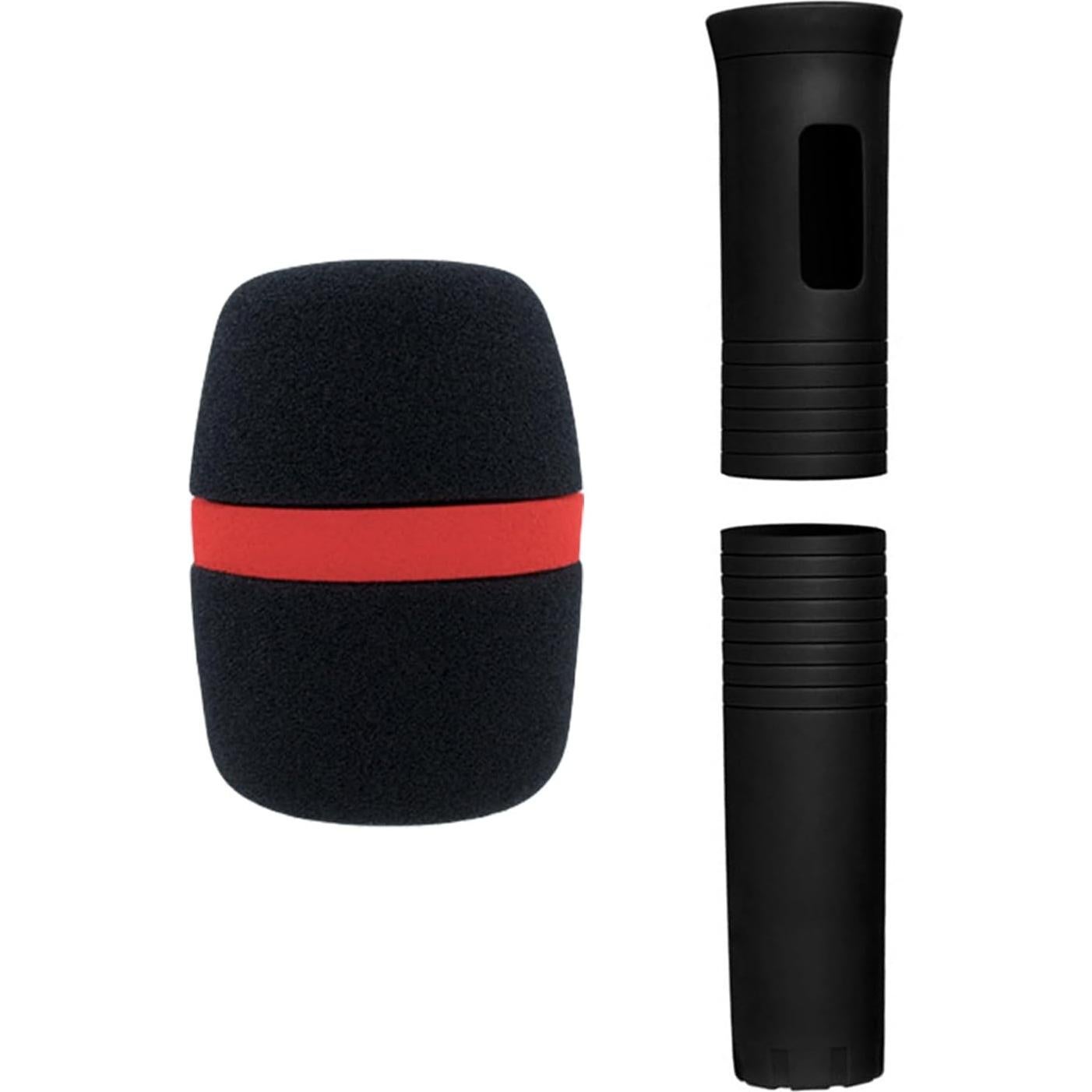 Juego de Fundas para Micrófonos Inalámbricos XUZHID - ABS y Esponjas