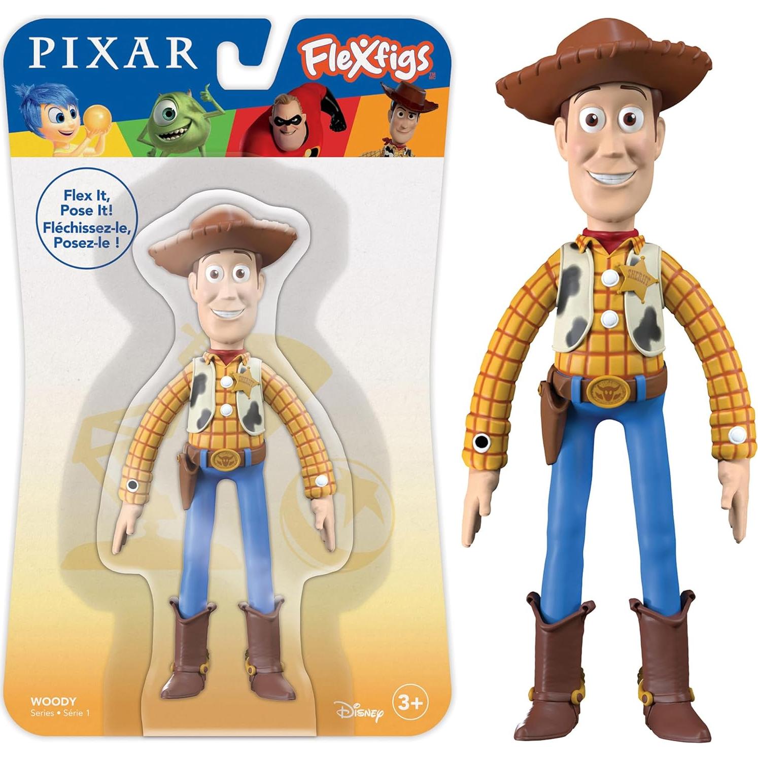 Figuras de Acción TCG Toys FleXfigs Woody y Mr. Increíble - 2 Piezas