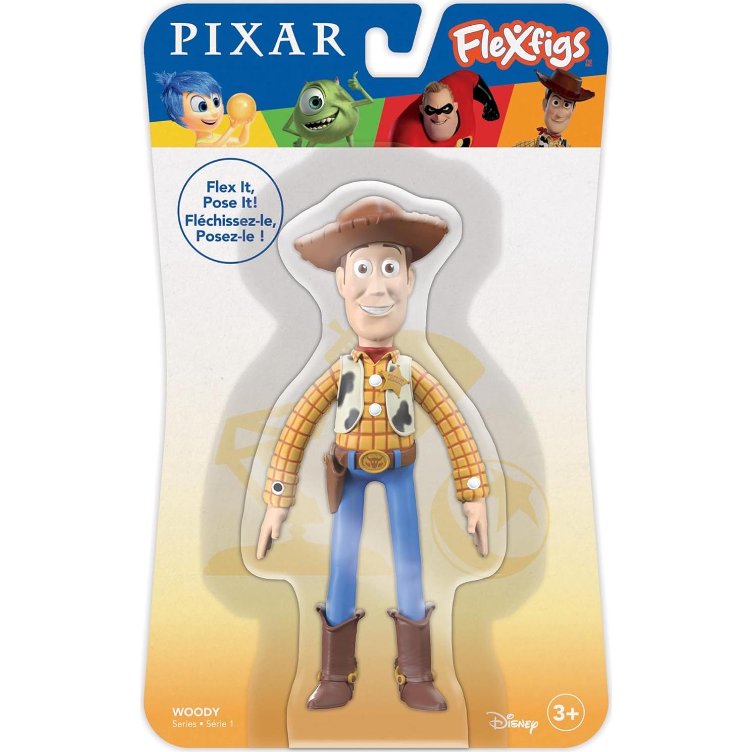Figuras de Acción TCG Toys FleXfigs Woody y Mr. Increíble - 2 Piezas