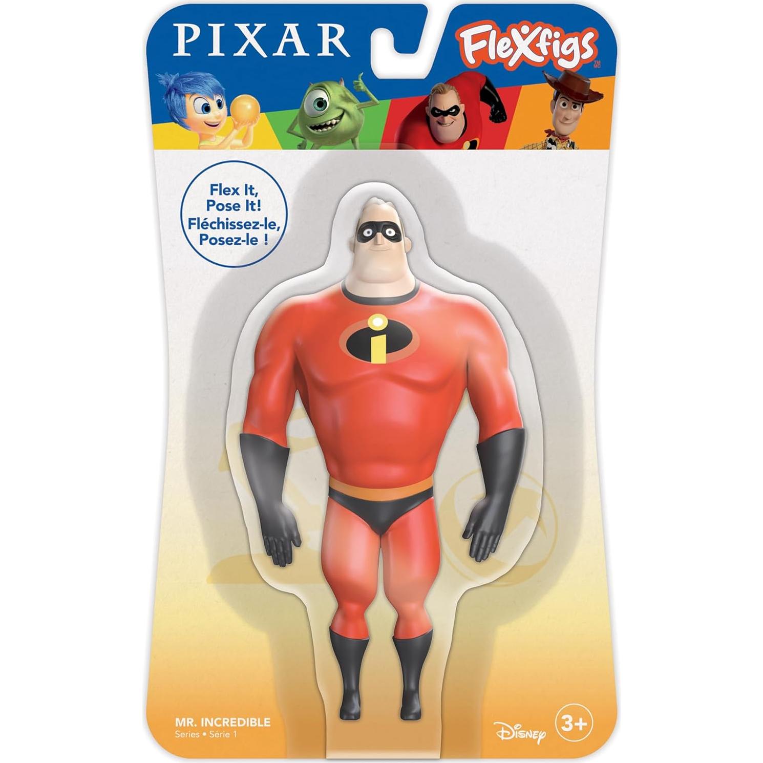 Figuras de Acción TCG Toys FleXfigs Woody y Mr. Increíble - 2 Piezas