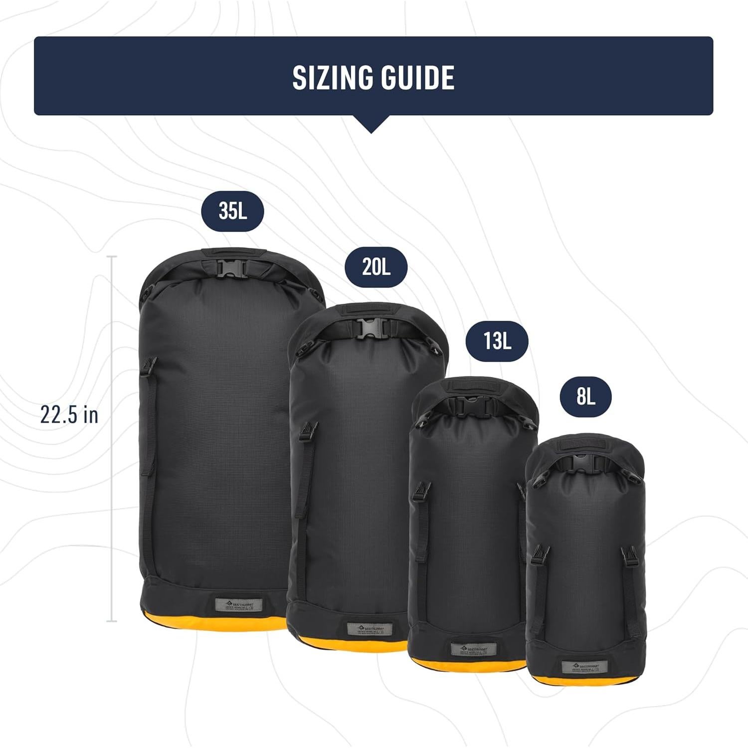 Bolsa de Compresión Seco 8L Sea to Summit Heavy Duty