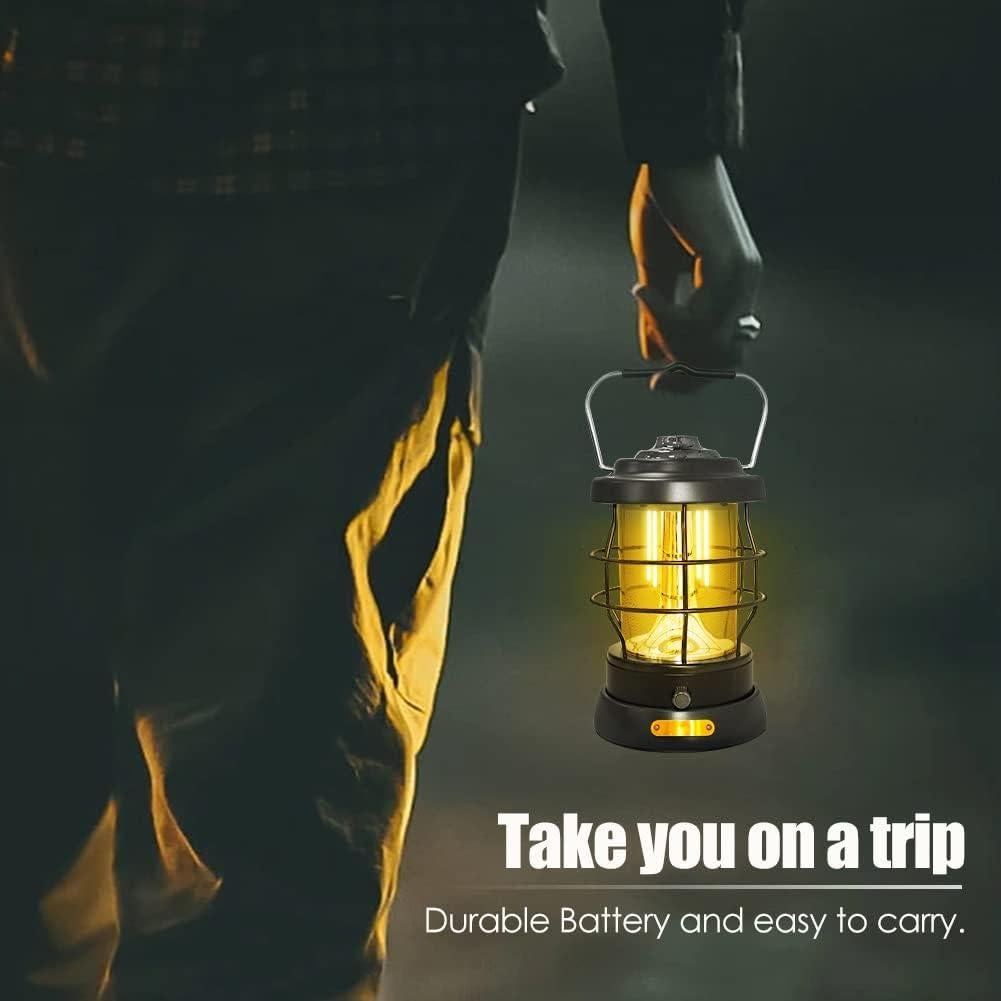 Linterna de Camping UniqueFire Recargable 1500LM 2 Modos