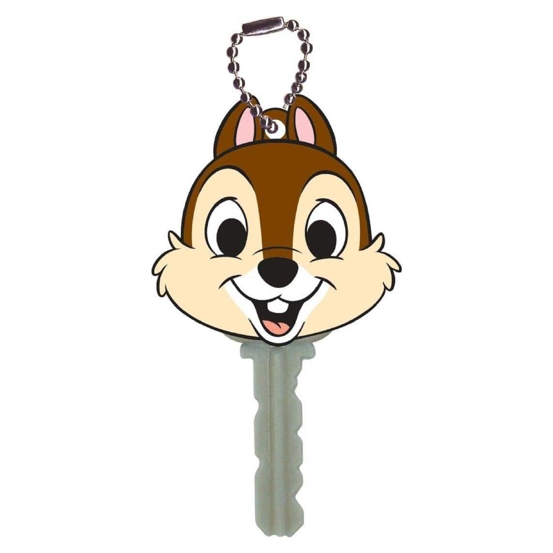 Soporte de Llaves Disney Chip PVC Suave 4.45x0.64x7.62 cm