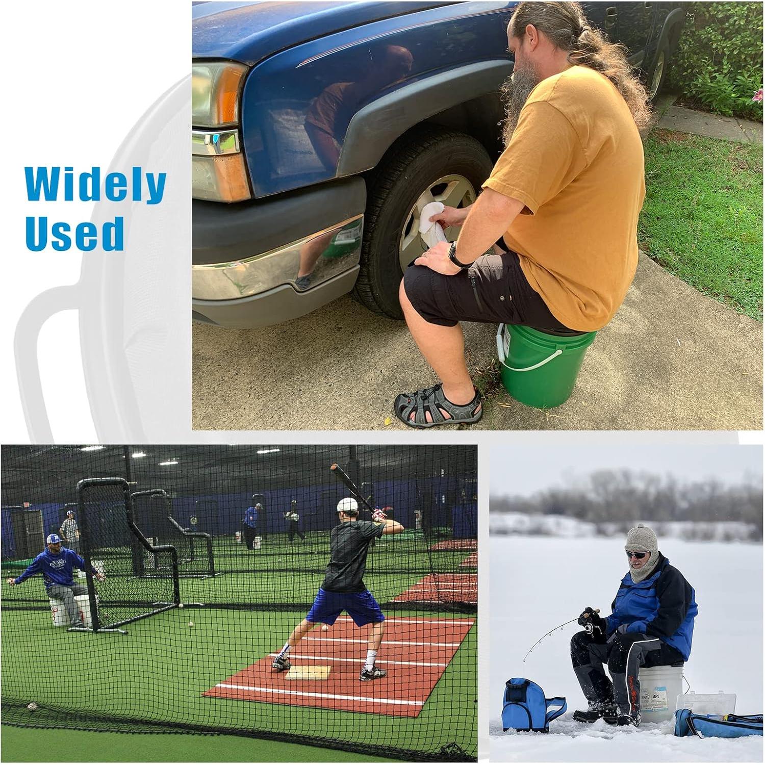 Asiento Giratorio Foxtune 360° para Cubo de 5 Galones