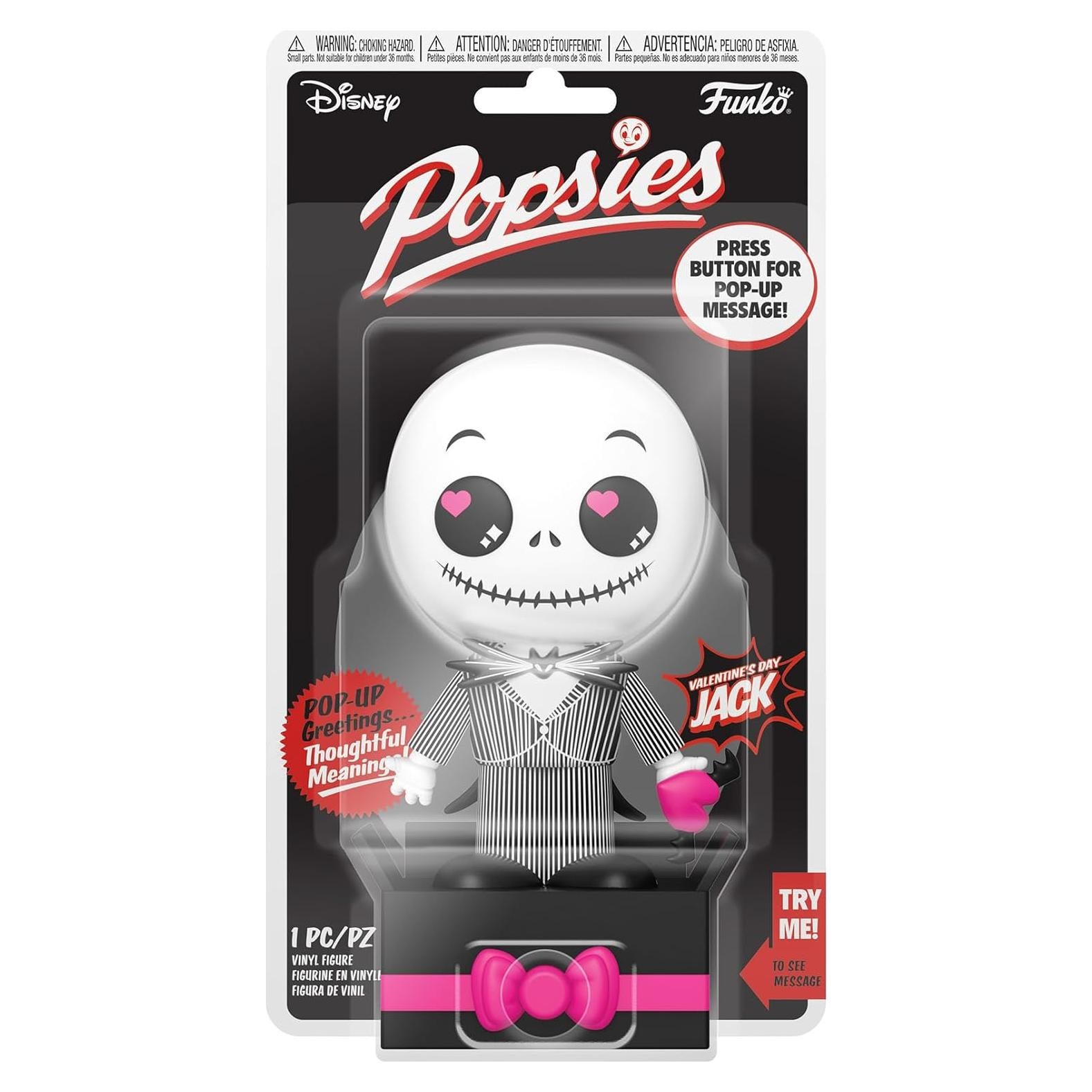 Funko Popsies Disney El extraño mundo de Jack - Jack Skellington - Figura de vinilo 12 cm - Regalo especial