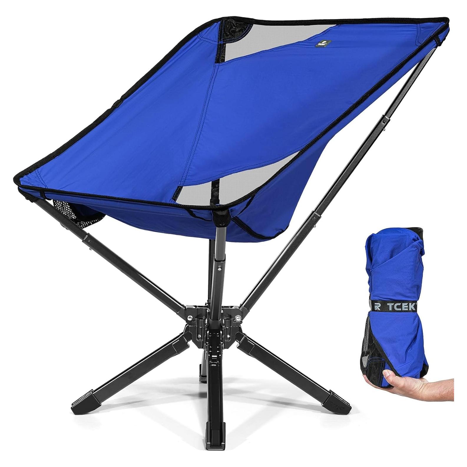 Silla de Camping Plegable TCEK Ajustable 2 Niveles 2.5 kg