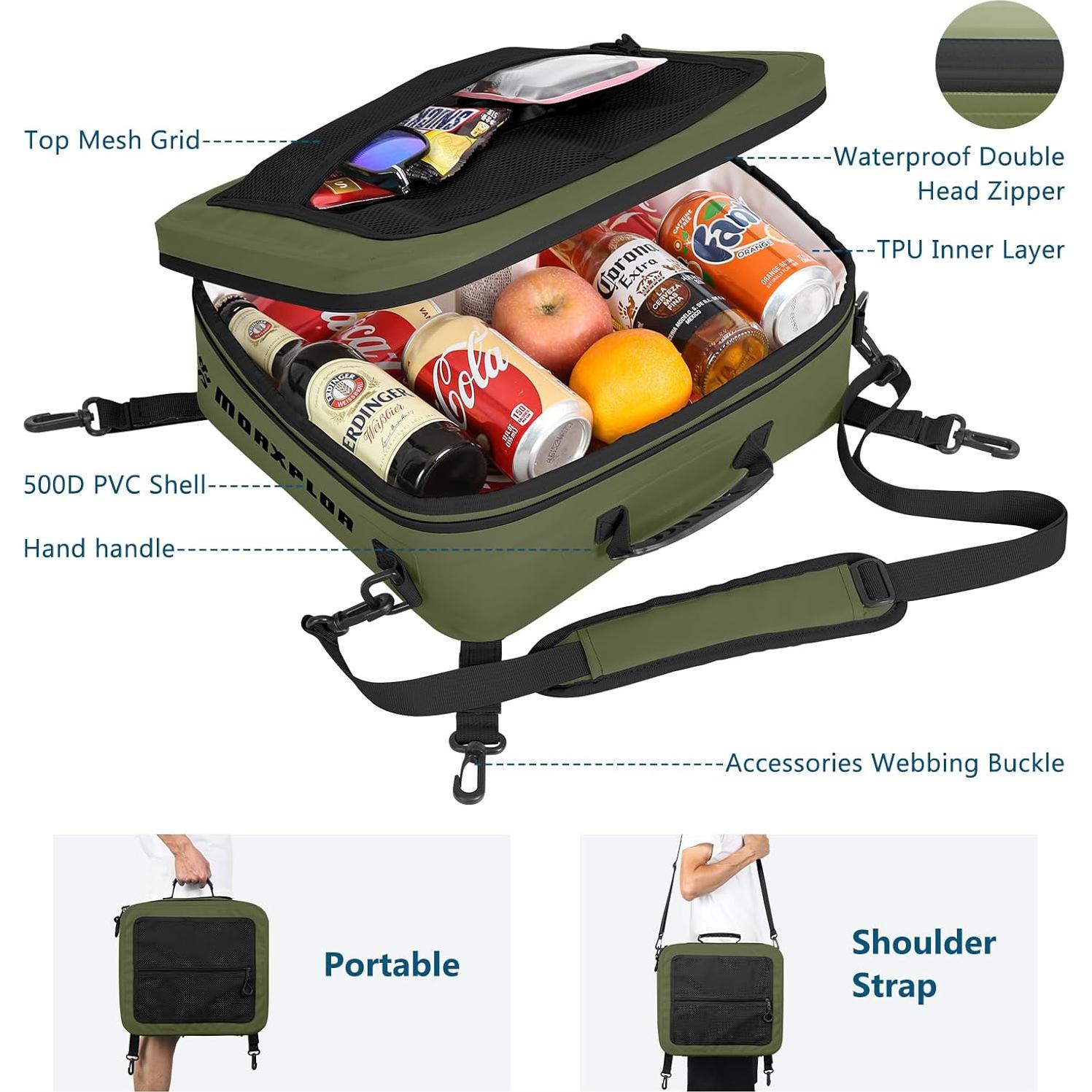 Bolsa Térmica Impermeable MORXPLOR 10L para Paddleboard