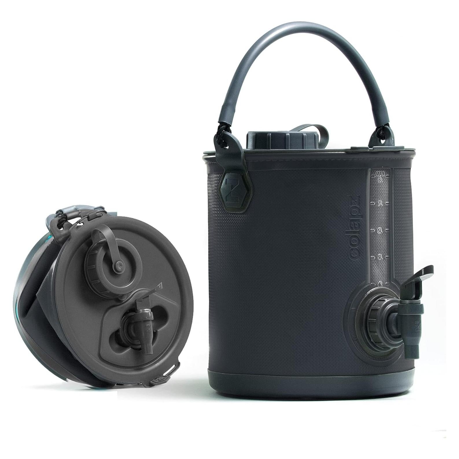 Contenedor de Agua Plegable Colapz 2-en-1 7.57L con Grifo
