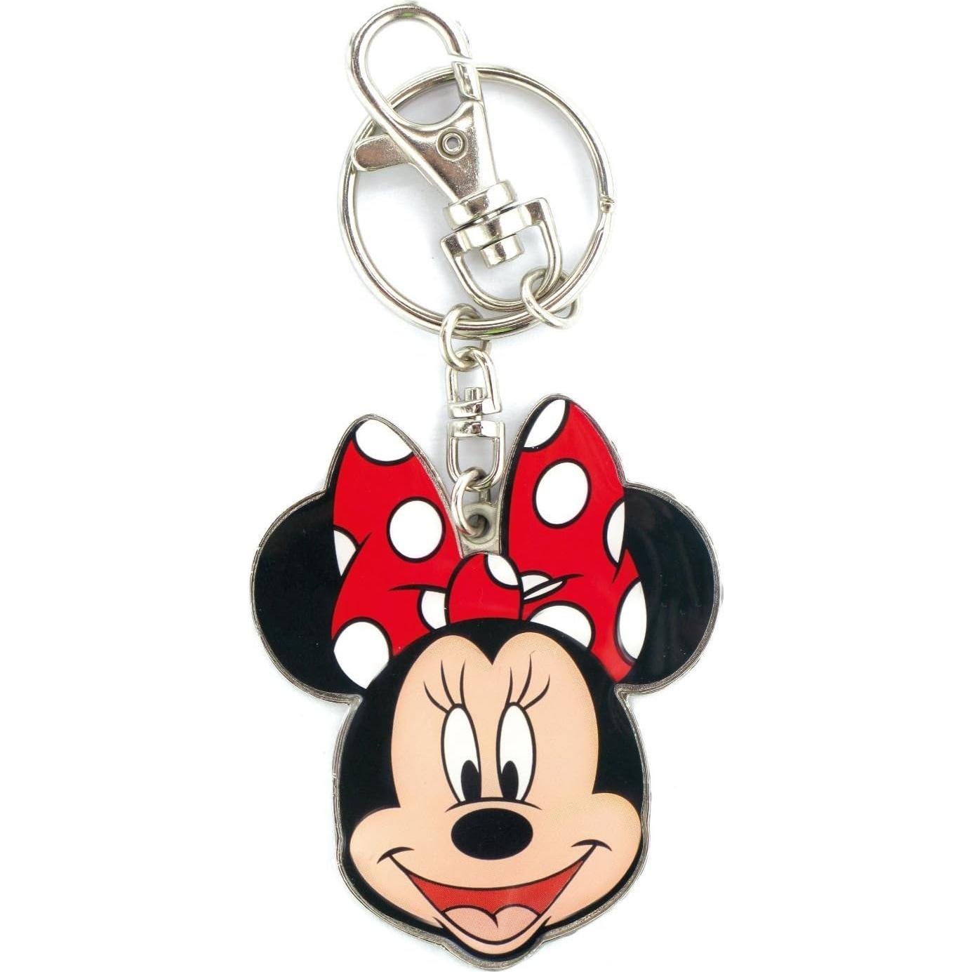 Llavero Disney Minnie Pewter Doble Cara Colorido 5.4x10.16cm