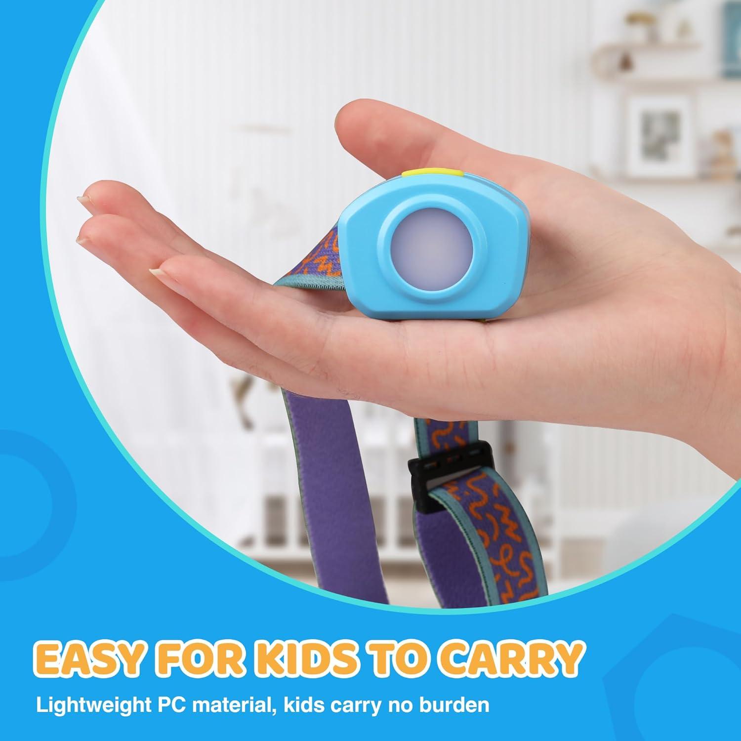 Linterna Frontal LED Recargable EverBrite para Niños RGB